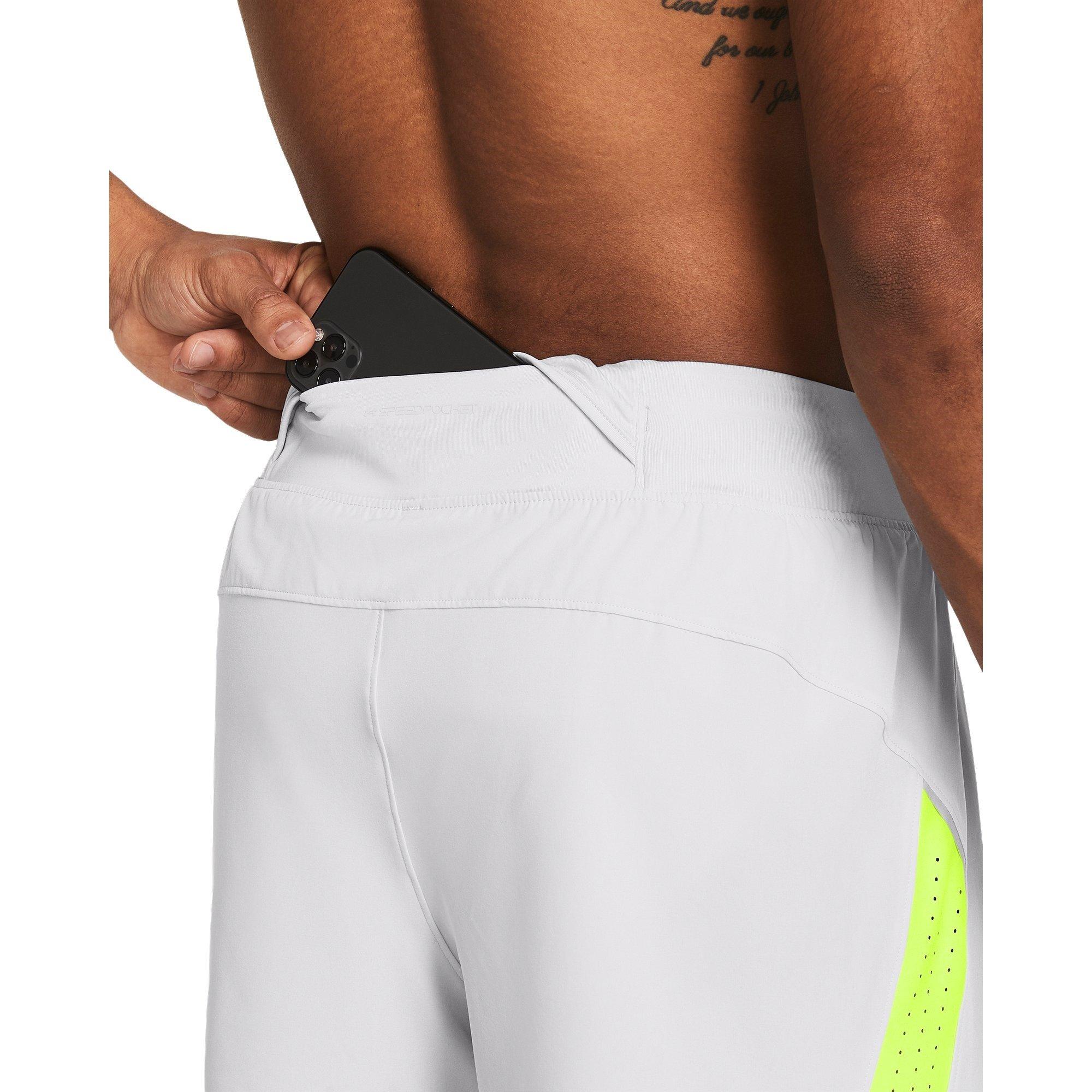 Grau - Under Armour - Men's Launch Elite Performance Running Shorts - 6