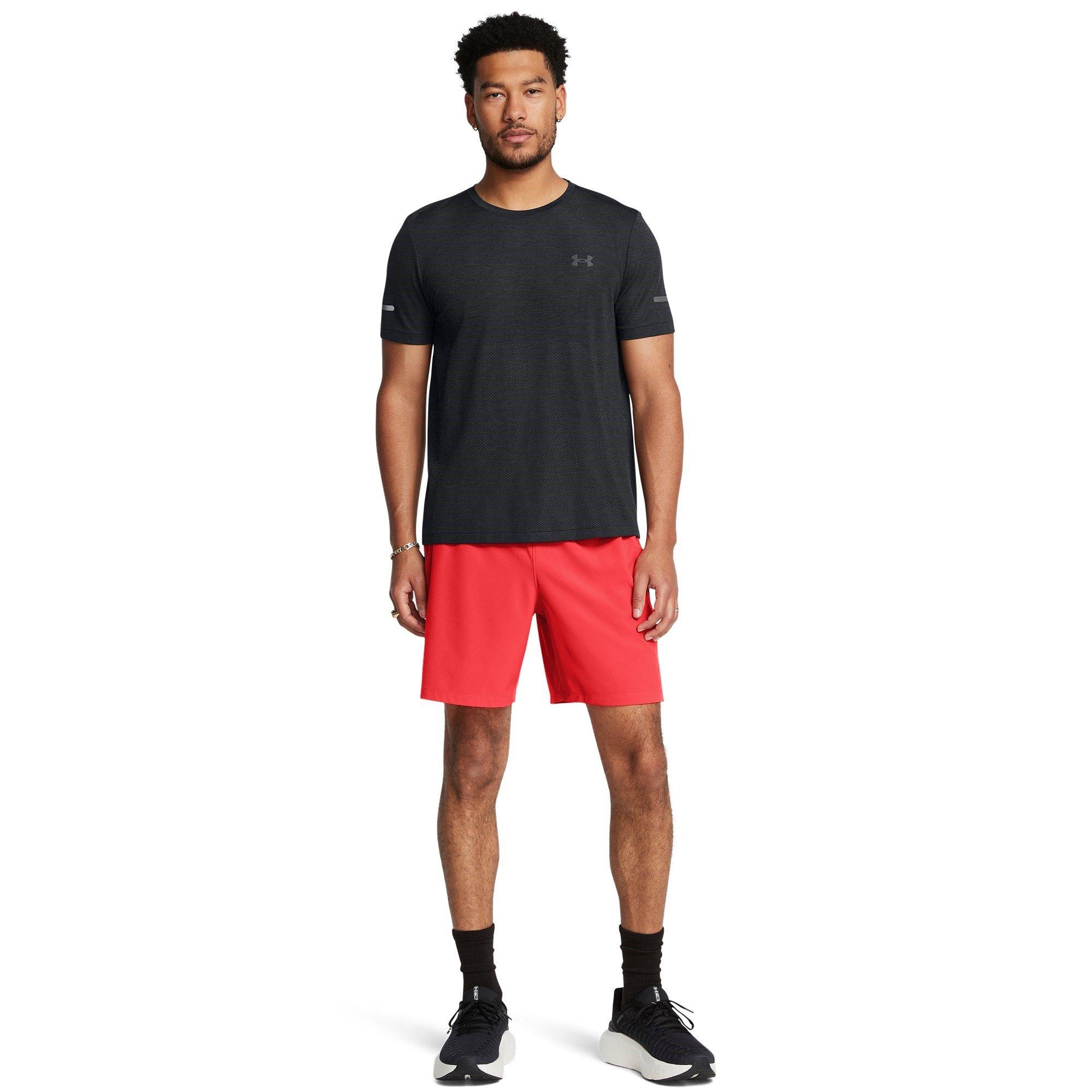 Red - Under Armour - Launch Elite Performance Running Shorts - 4