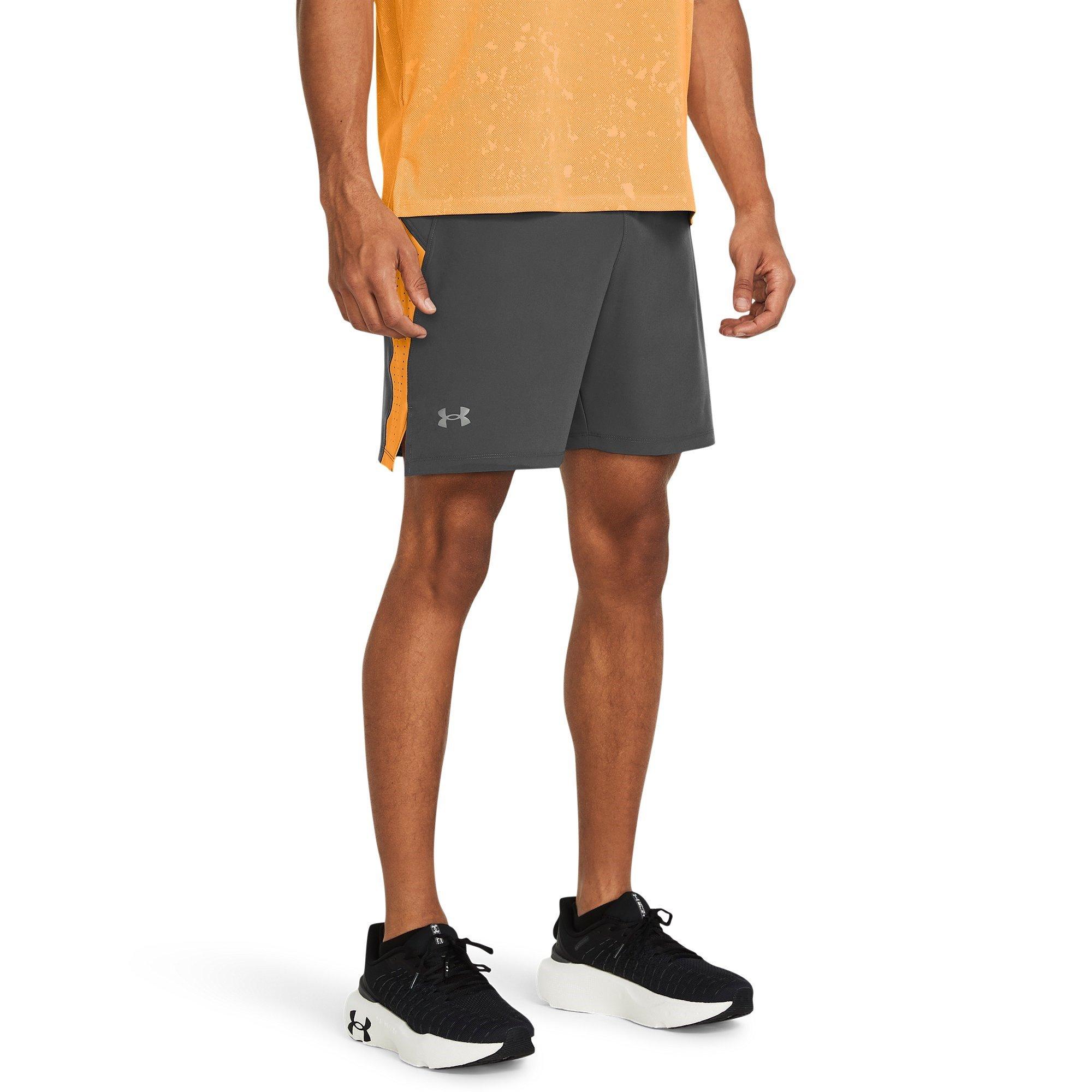 Grey - Under Armour - Men's Launch Elite Performance Running Shorts - 2