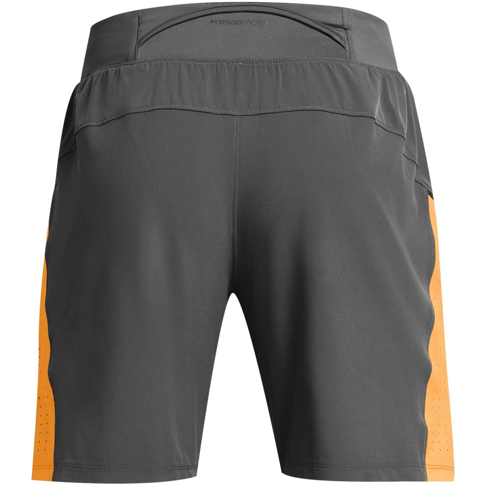 Grey - Under Armour - Men's Launch Elite Performance Running Shorts - 8