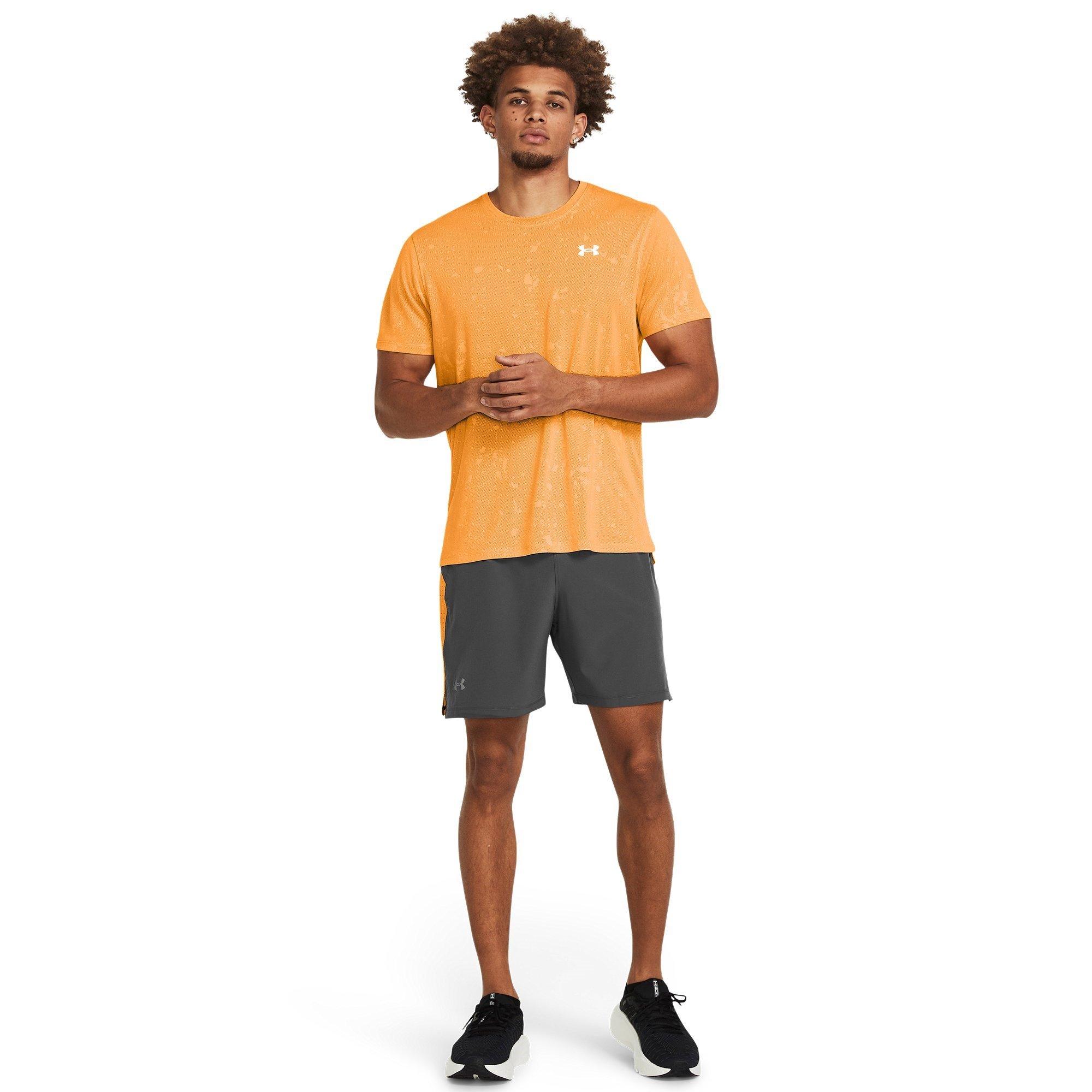 Grey - Under Armour - Men's Launch Elite Performance Running Shorts - 4