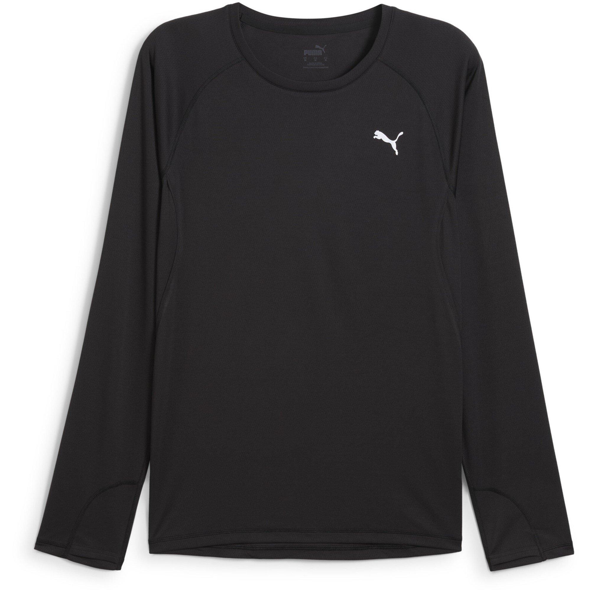 Puma Black - Puma - Men's Long Sleeve Performance Running Top - 1