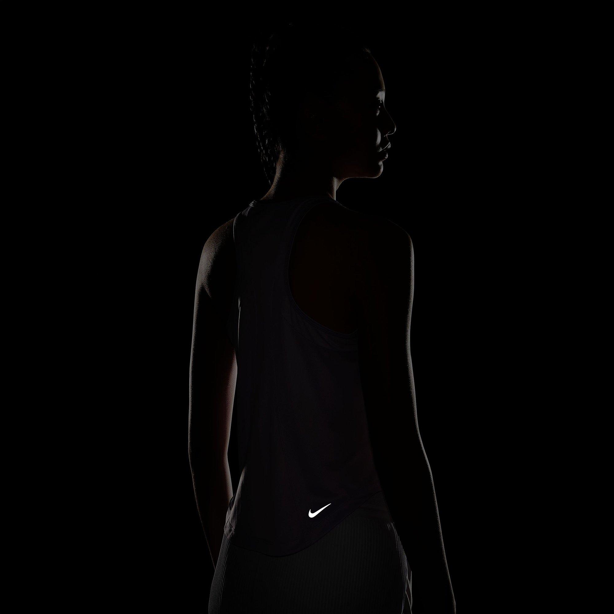 Lilac/Ref.Silv - Nike - Dri FIT Fast Womens Running Tank Top - 6