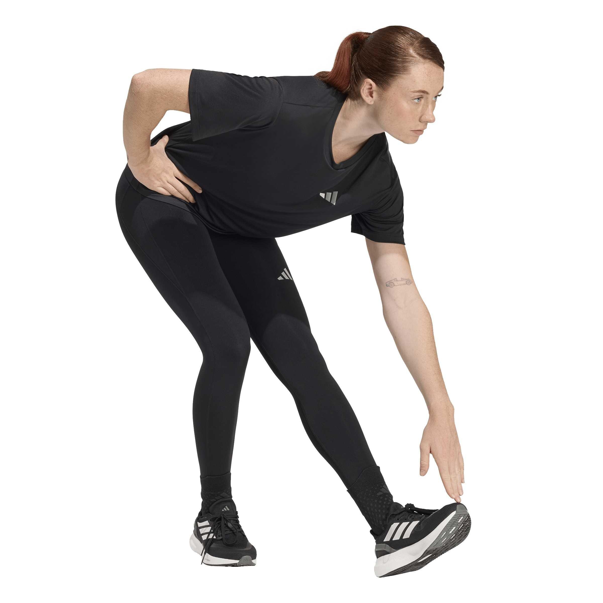 Black - adidas - Adidas Run Ess Tight Ld00 - 6