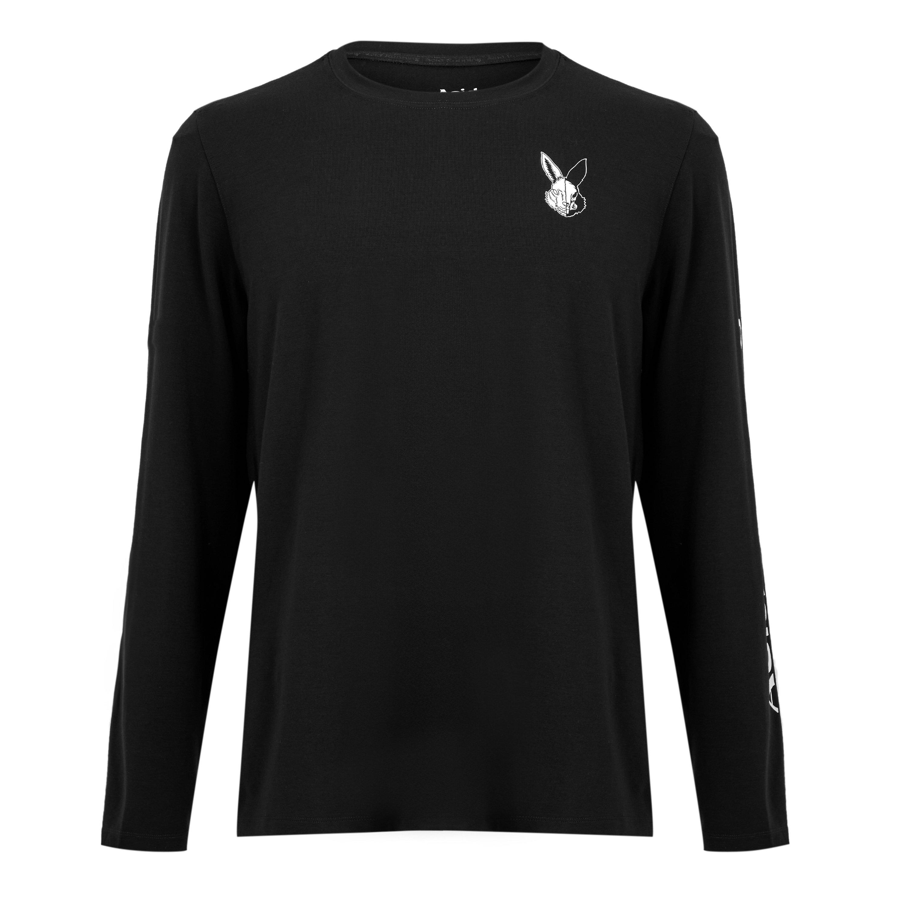 Acid Running Long Sleeve Logo Tee
