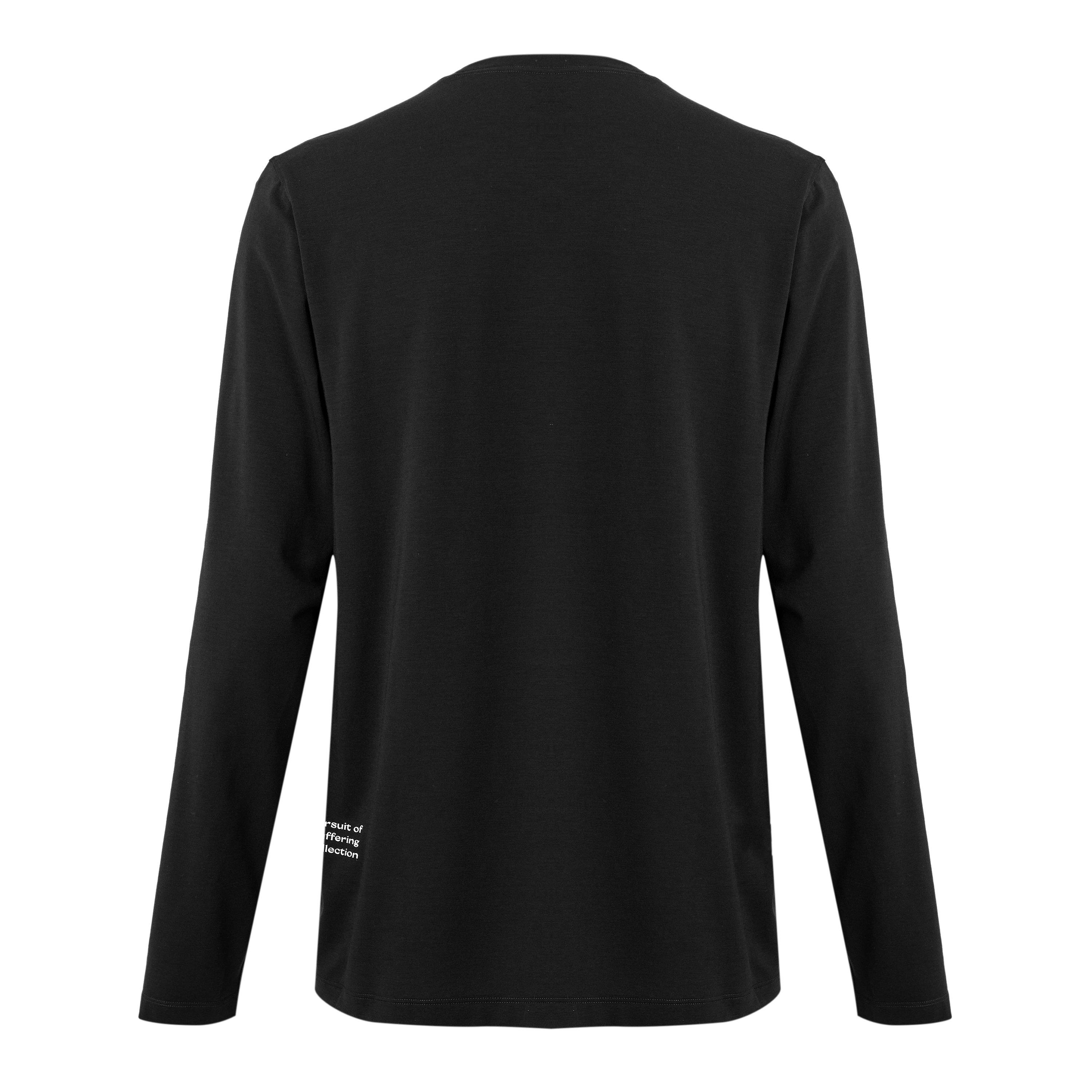 Black - Acid Running - Long Sleeve Logo Tee - 2