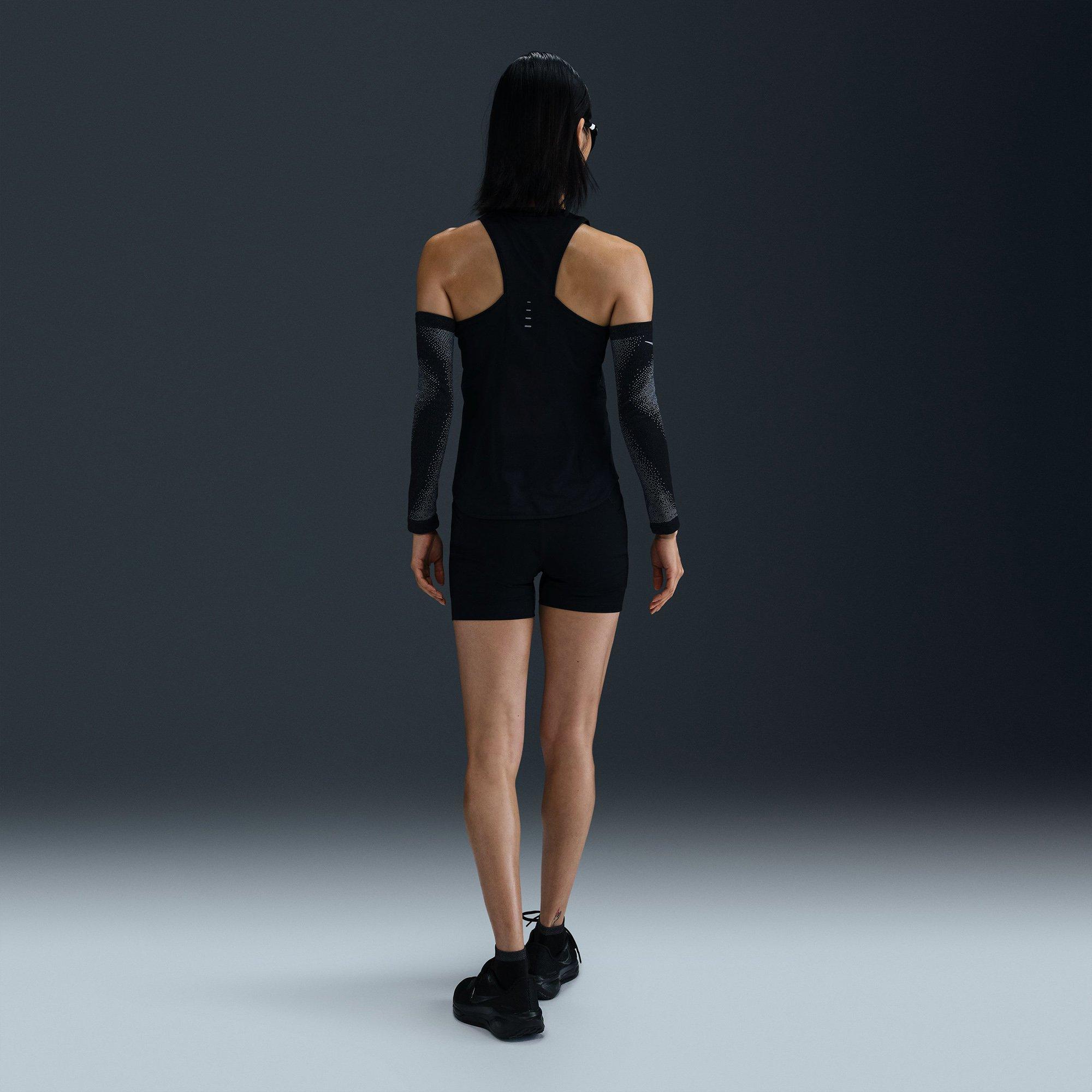 Black/R.Silver - Nike - Swift Womens Dri-FIT Running Tank Top - 7