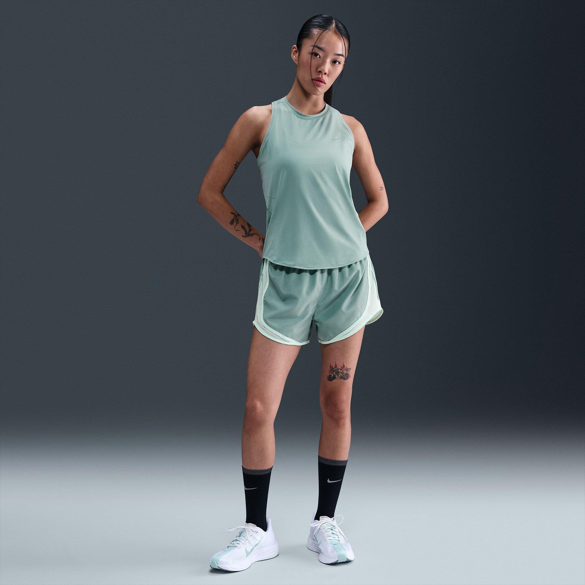 Cannon/R.Silver - Nike - Nike Swift Womens Dri-FIT Running Tank Top - 6