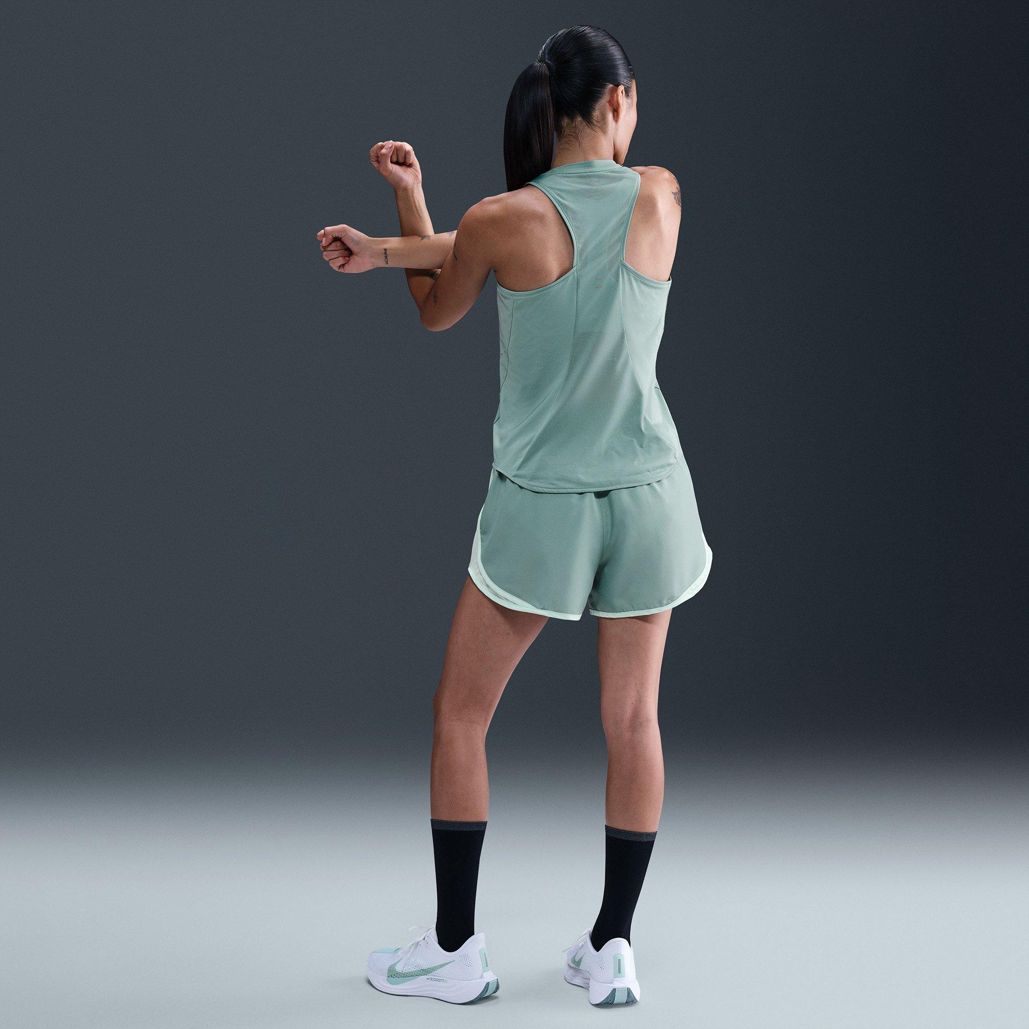 Cannon/R.Silver - Nike - Nike Swift Womens Dri-FIT Running Tank Top - 7