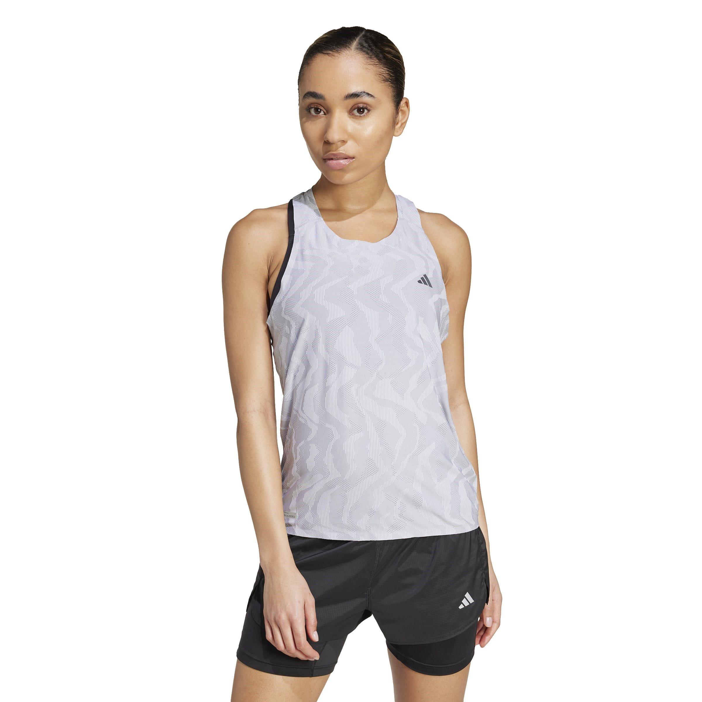 Halo Silber - adidas - Ultimate Airchill Engineered Tank Top Womens - 2