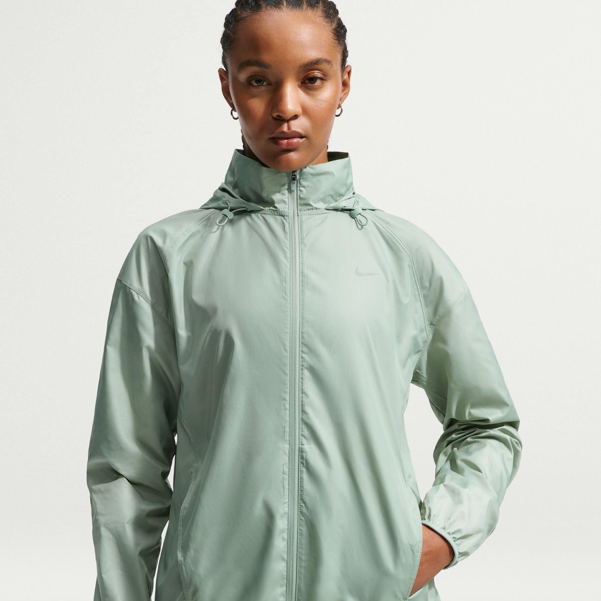 Nike Women's Performance Running Jacket - Steam - 14 (L)