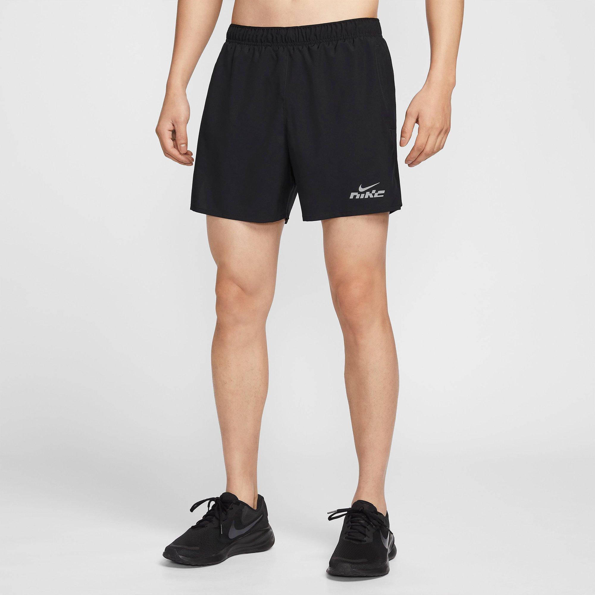 Black/Rf.Silver - Nike - Challenger Flash Mens Dri-FIT Brief-Lined Running Shorts - 3