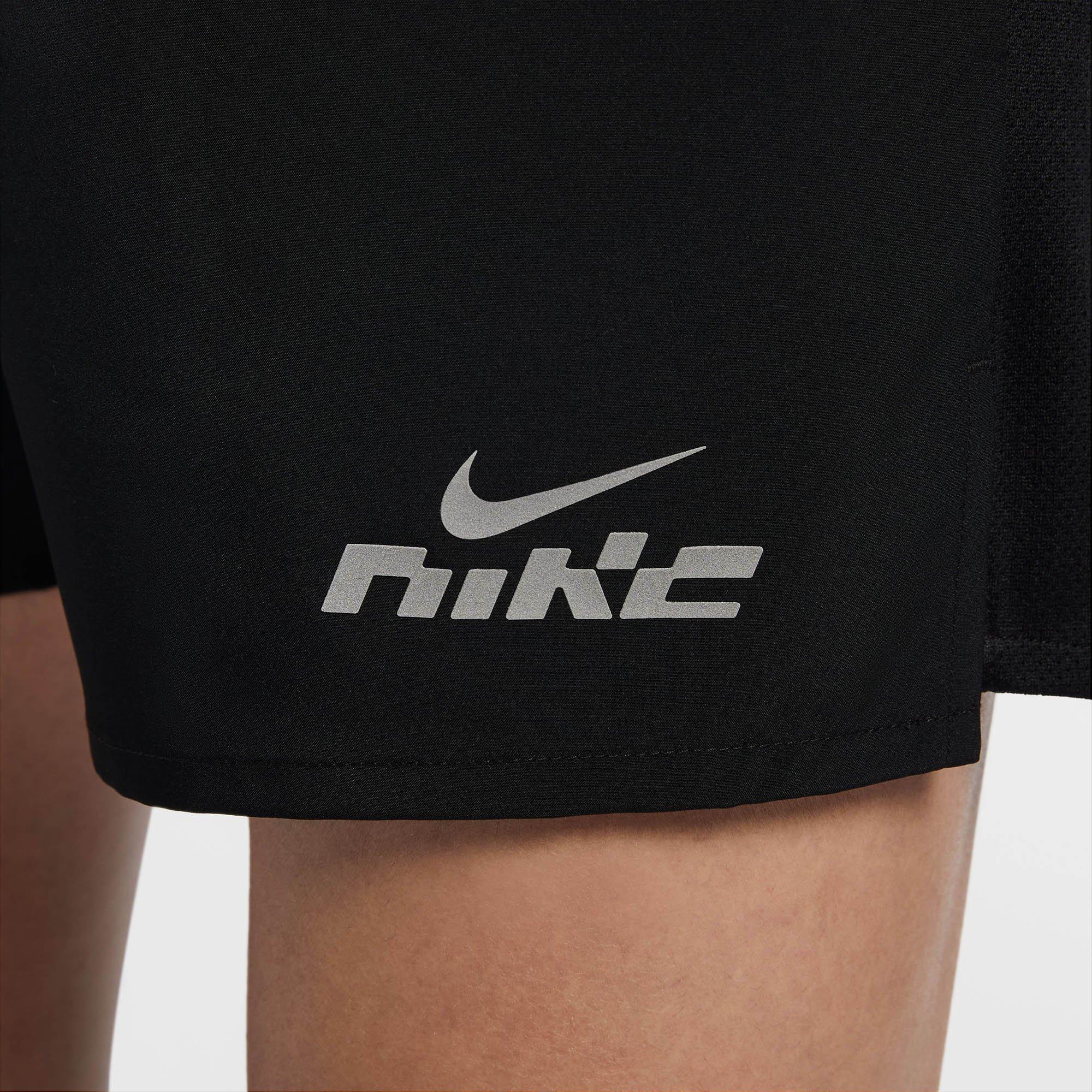 Black/Rf.Silver - Nike - Challenger Flash Mens Dri-FIT Brief-Lined Running Shorts - 9