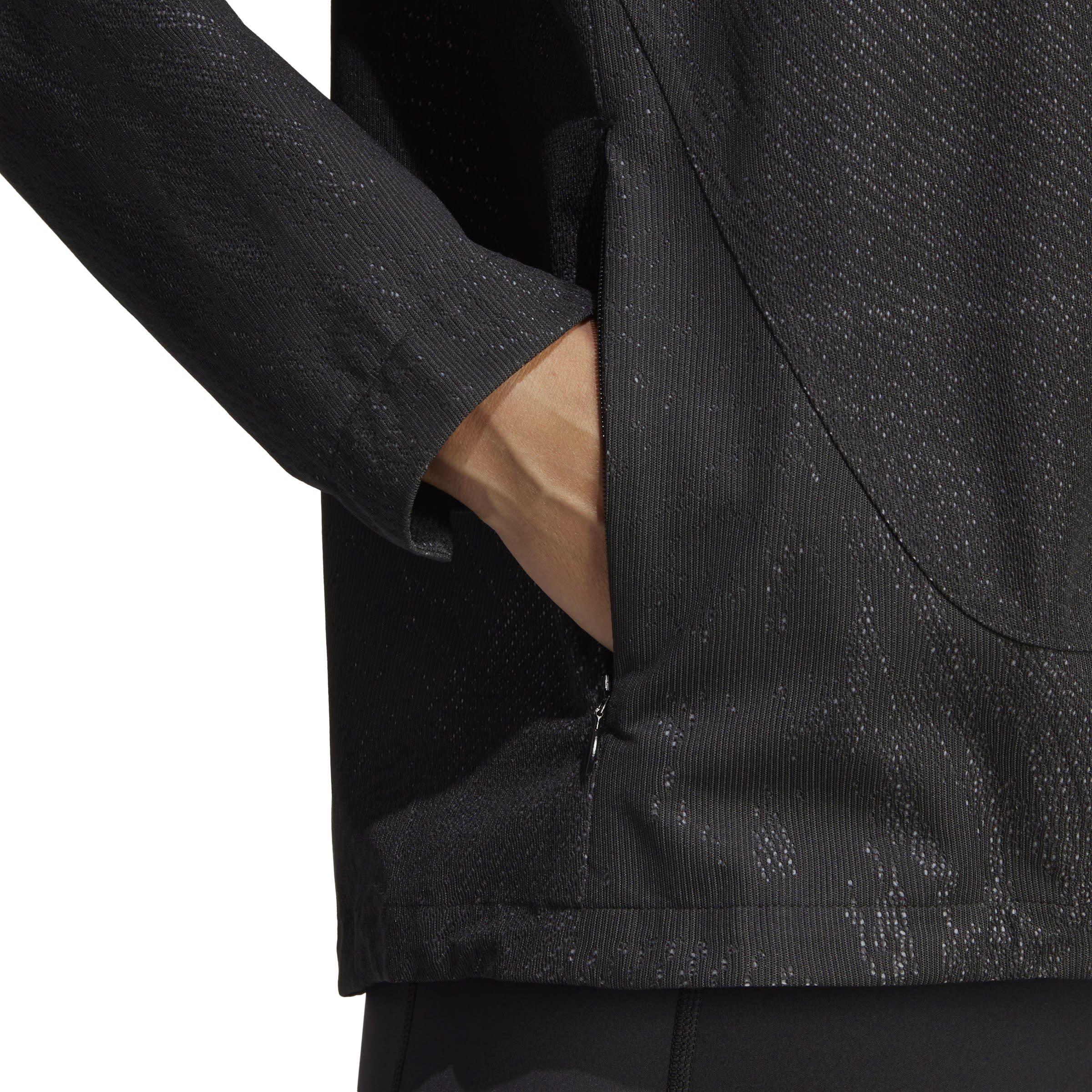 Noir - adidas - AdiZero Running Jacket Womens - 5