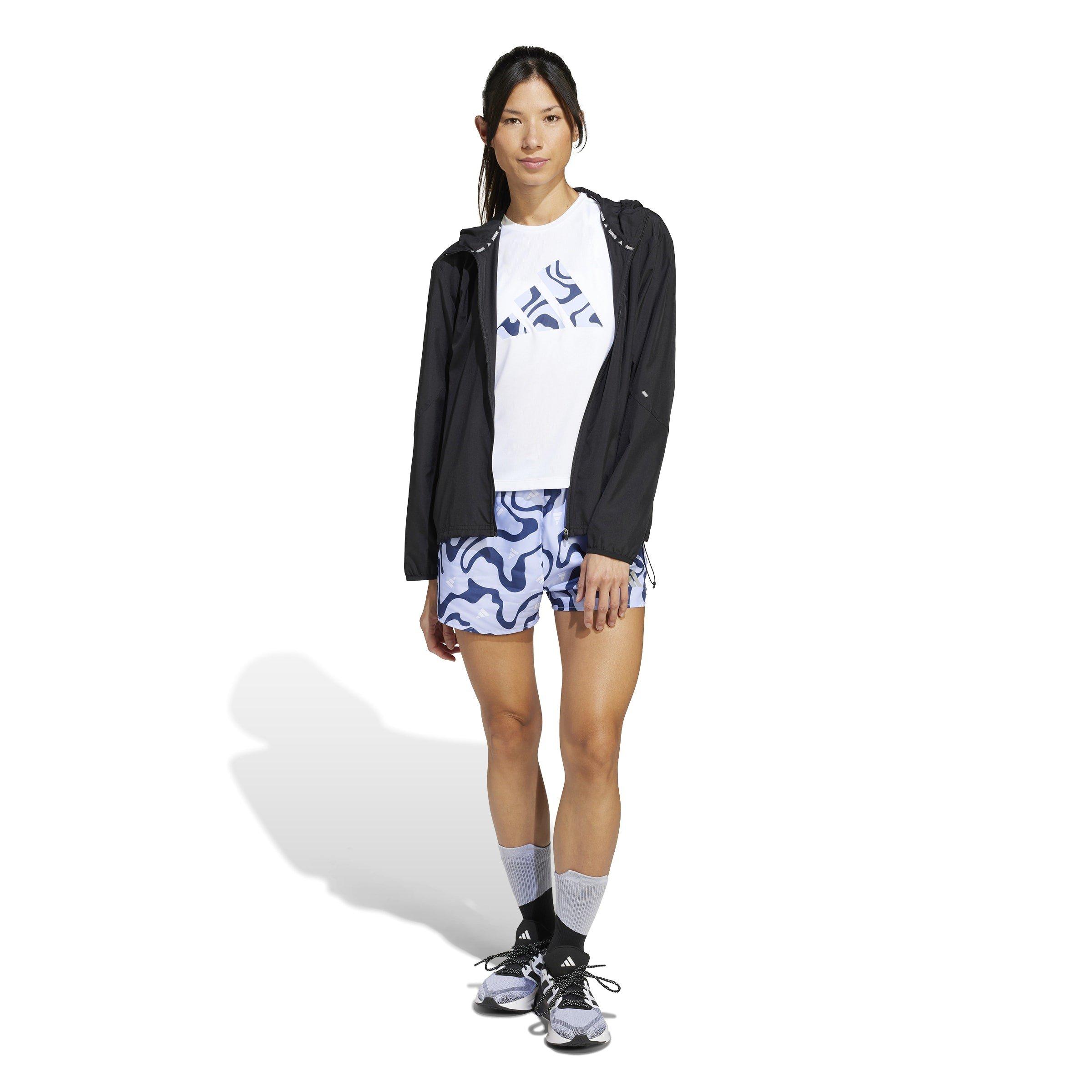 Violet/Dk Blue - adidas - Performance Running Shorts - 7