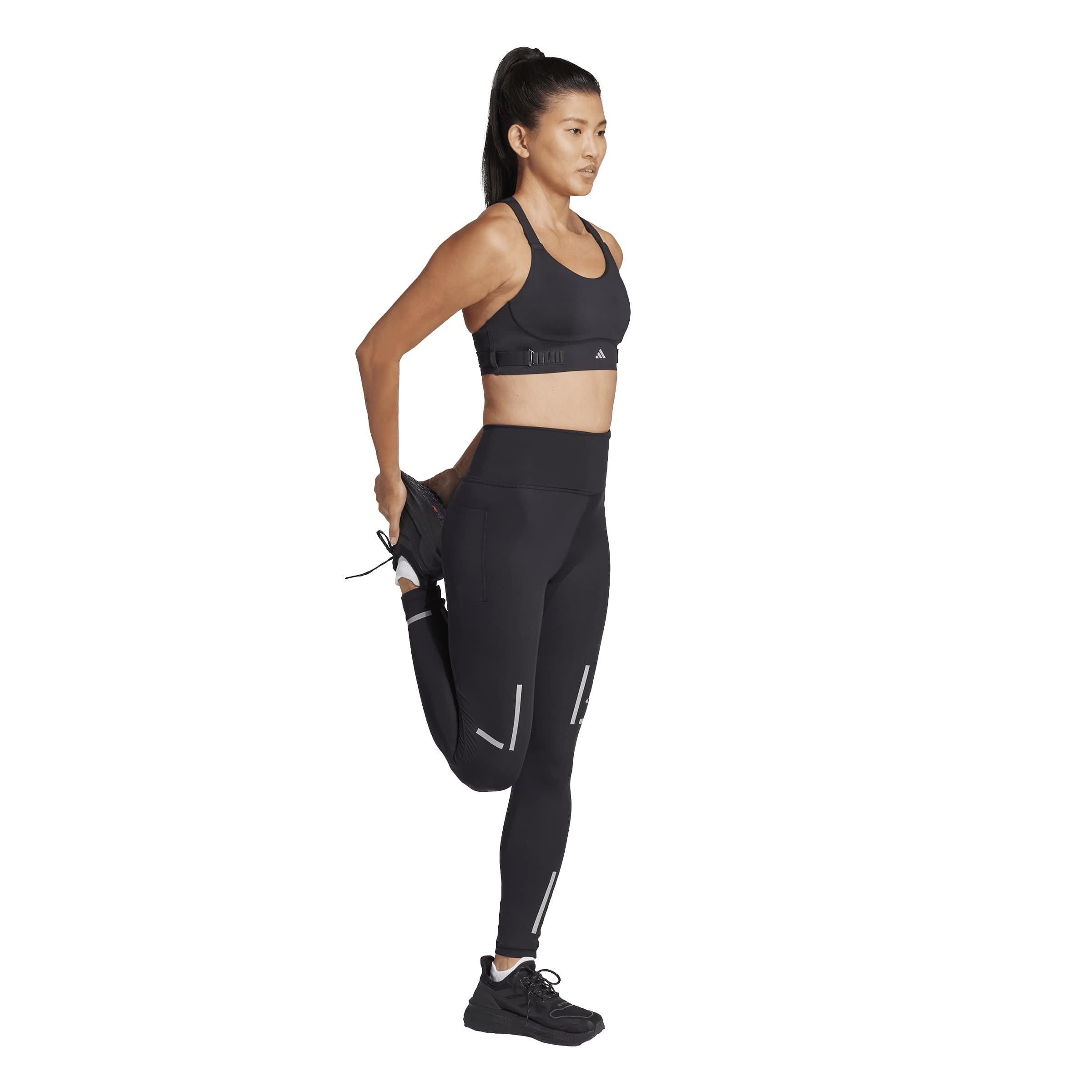 Nero - adidas - adidas Ultimate Refl78 Running Tight Womens - 4