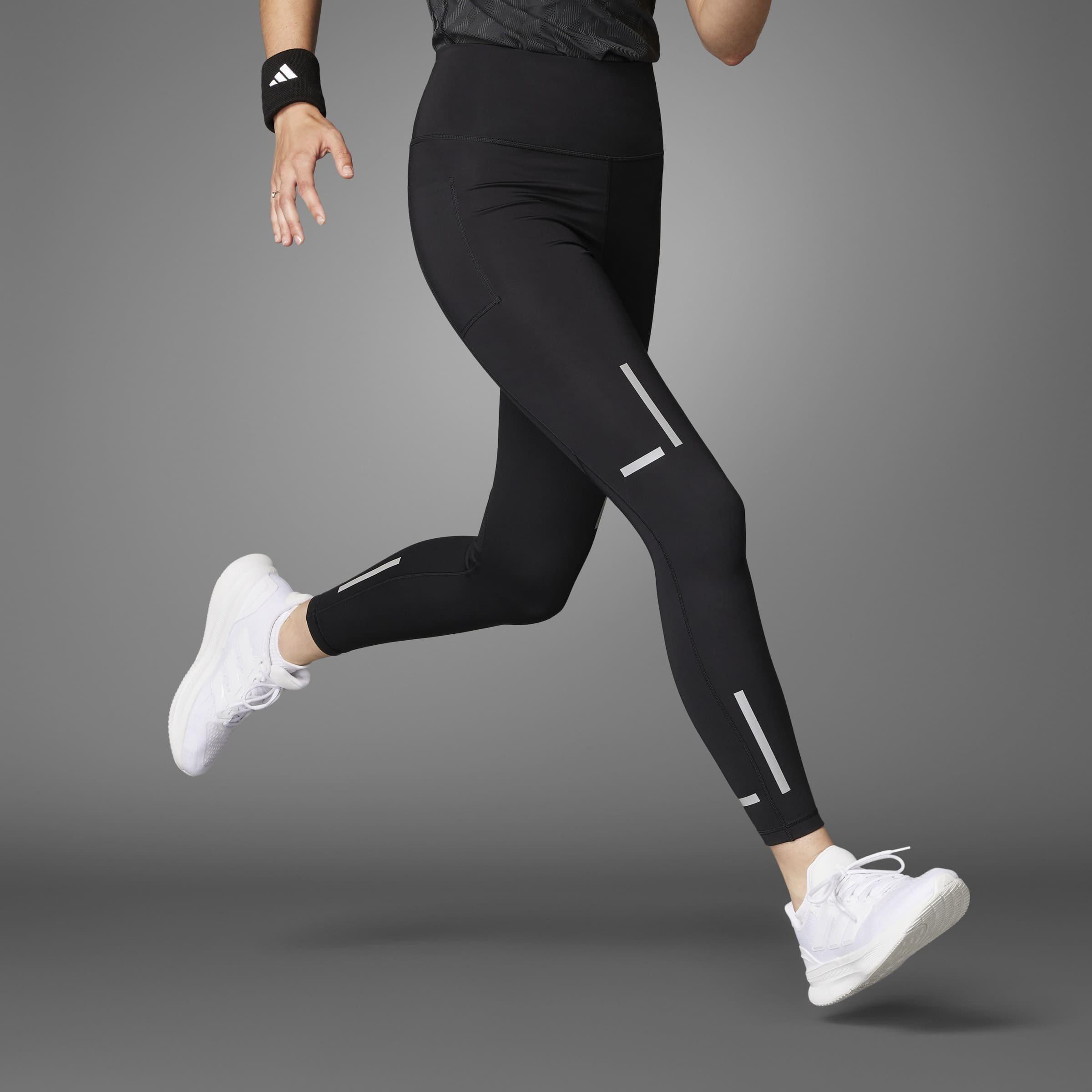 Nero - adidas - adidas Ultimate Refl78 Running Tight Womens - 8