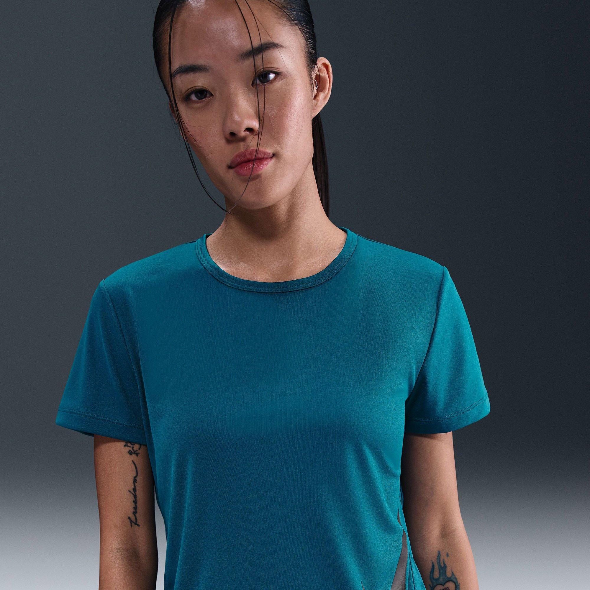 Green Abyss/Blk - Nike - Nike Tempo Swsh Tee Ld61 - 2
