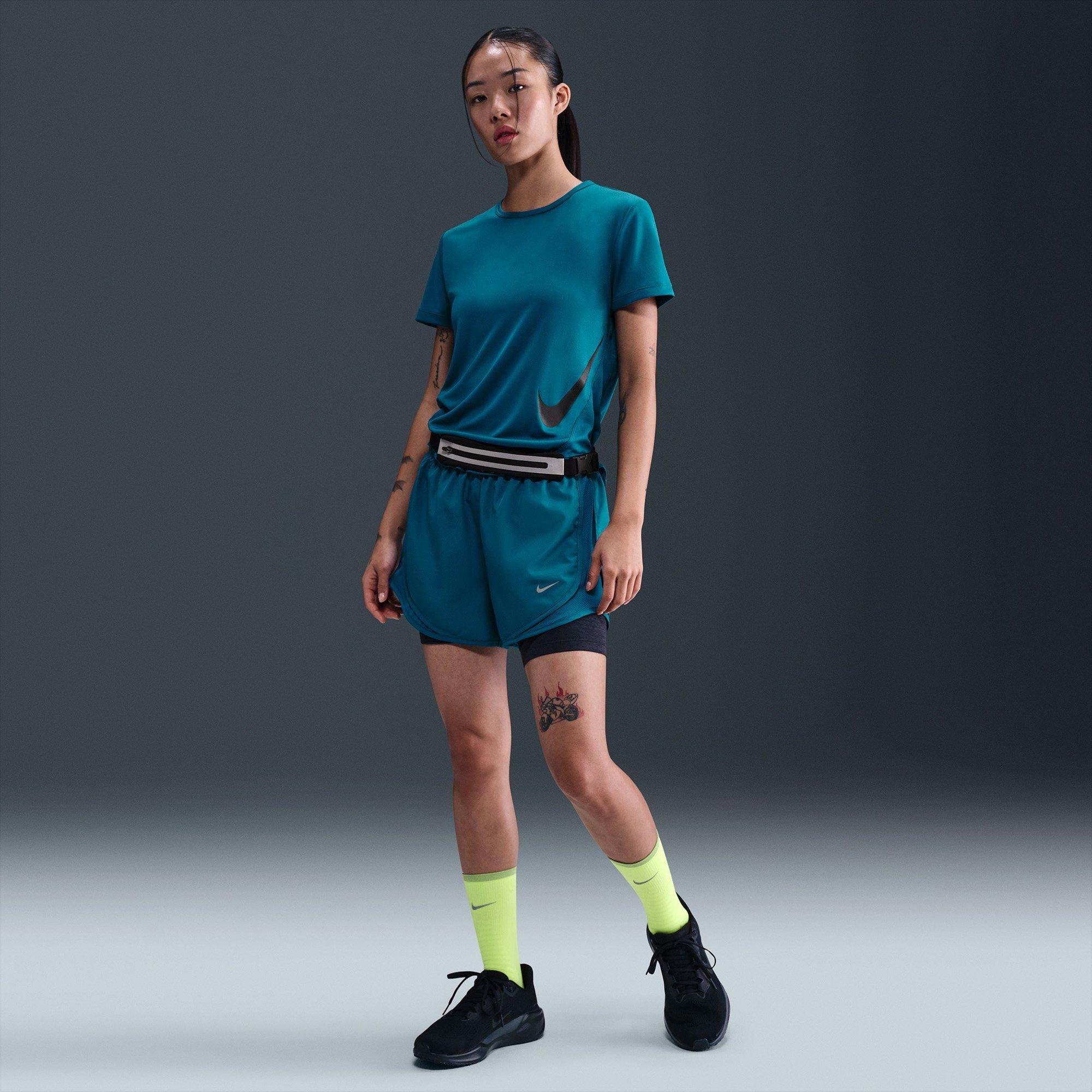 Green Abyss/Blk - Nike - Nike Tempo Swsh Tee Ld61 - 6