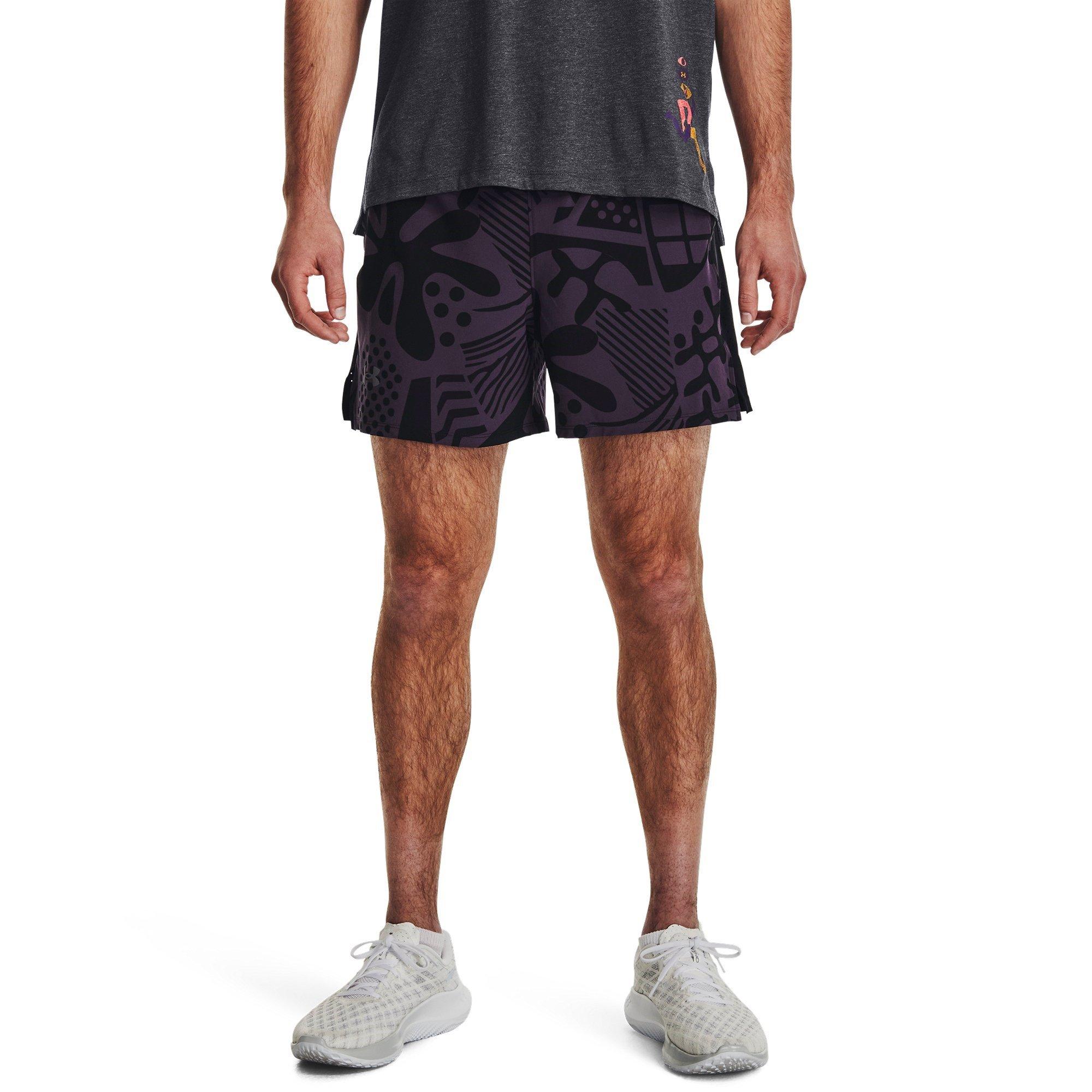 Negro - Under Armour - Men's We Run in Peace Performance Running Shorts - 2