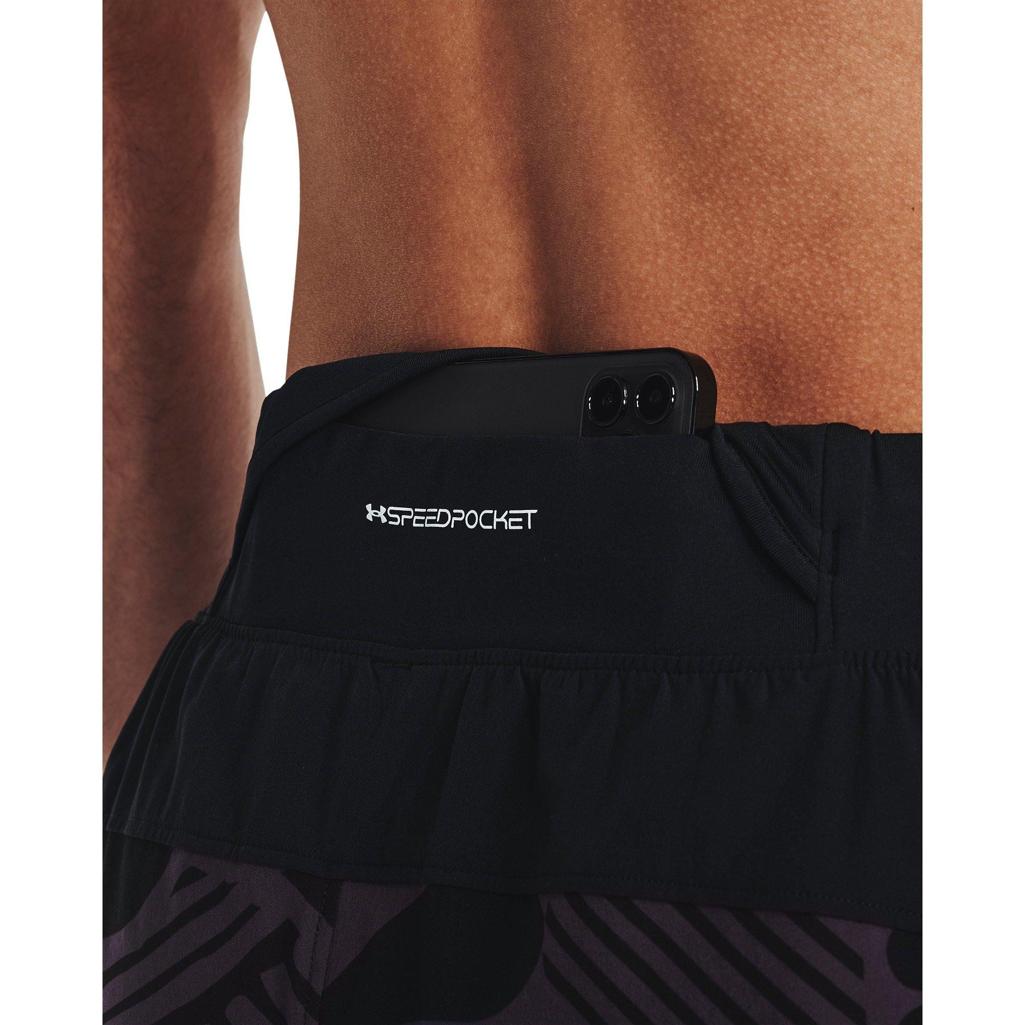 Negro - Under Armour - Men's We Run in Peace Performance Running Shorts - 5