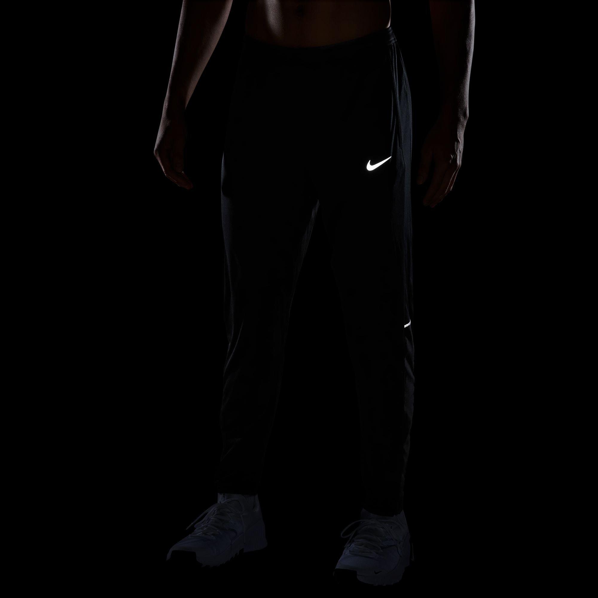 Black/Slvr RF - Nike - Men's Miler Knitted Performance Tracksuit Bottom - 5