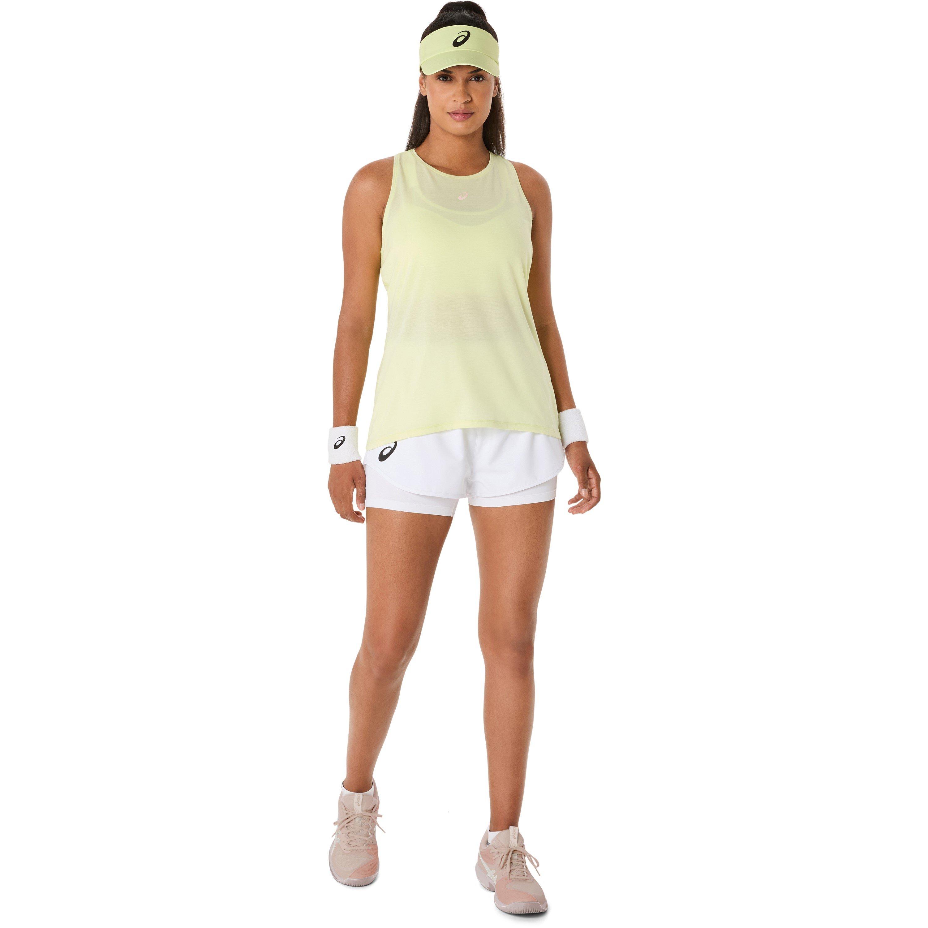Huddle Yellow - Asics - Nagino Run Adjustable Tank Womens - 4