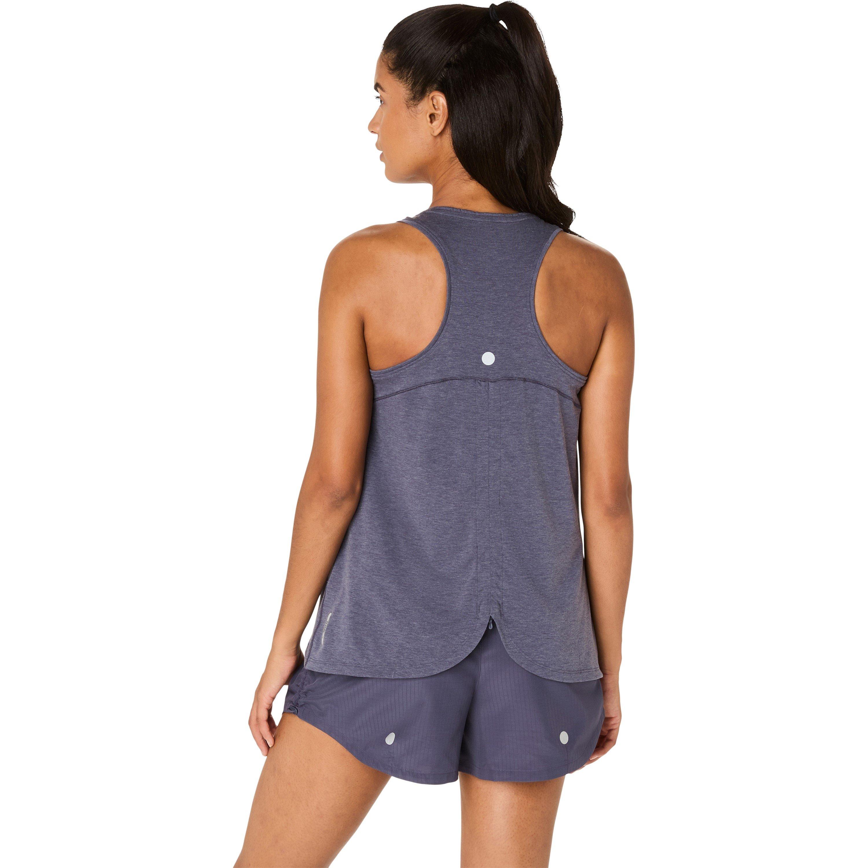 Indigo Fog - Asics - Nagino Run Adjustable Tank Womens - 2