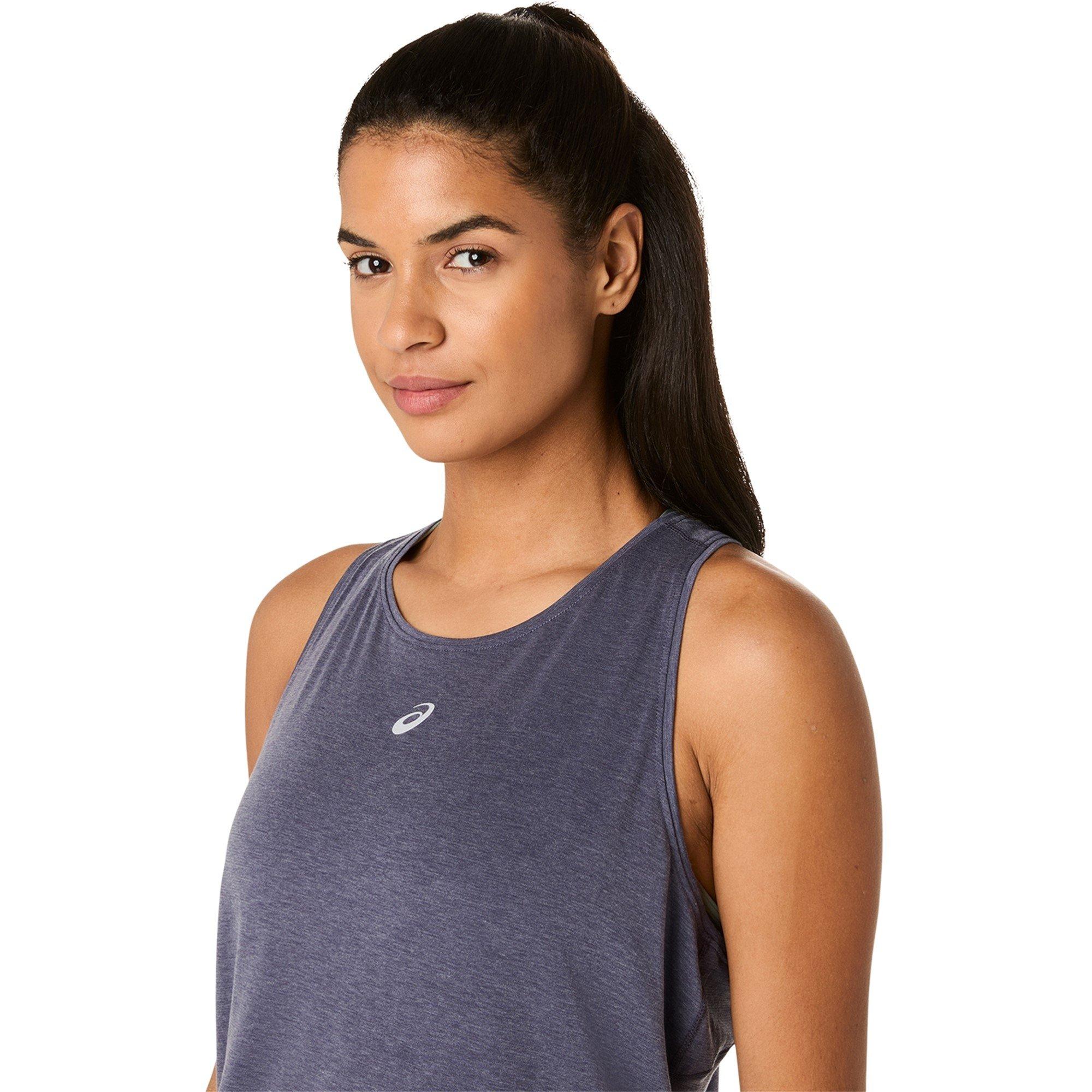 Indigo Fog - Asics - Nagino Run Adjustable Tank Womens - 4