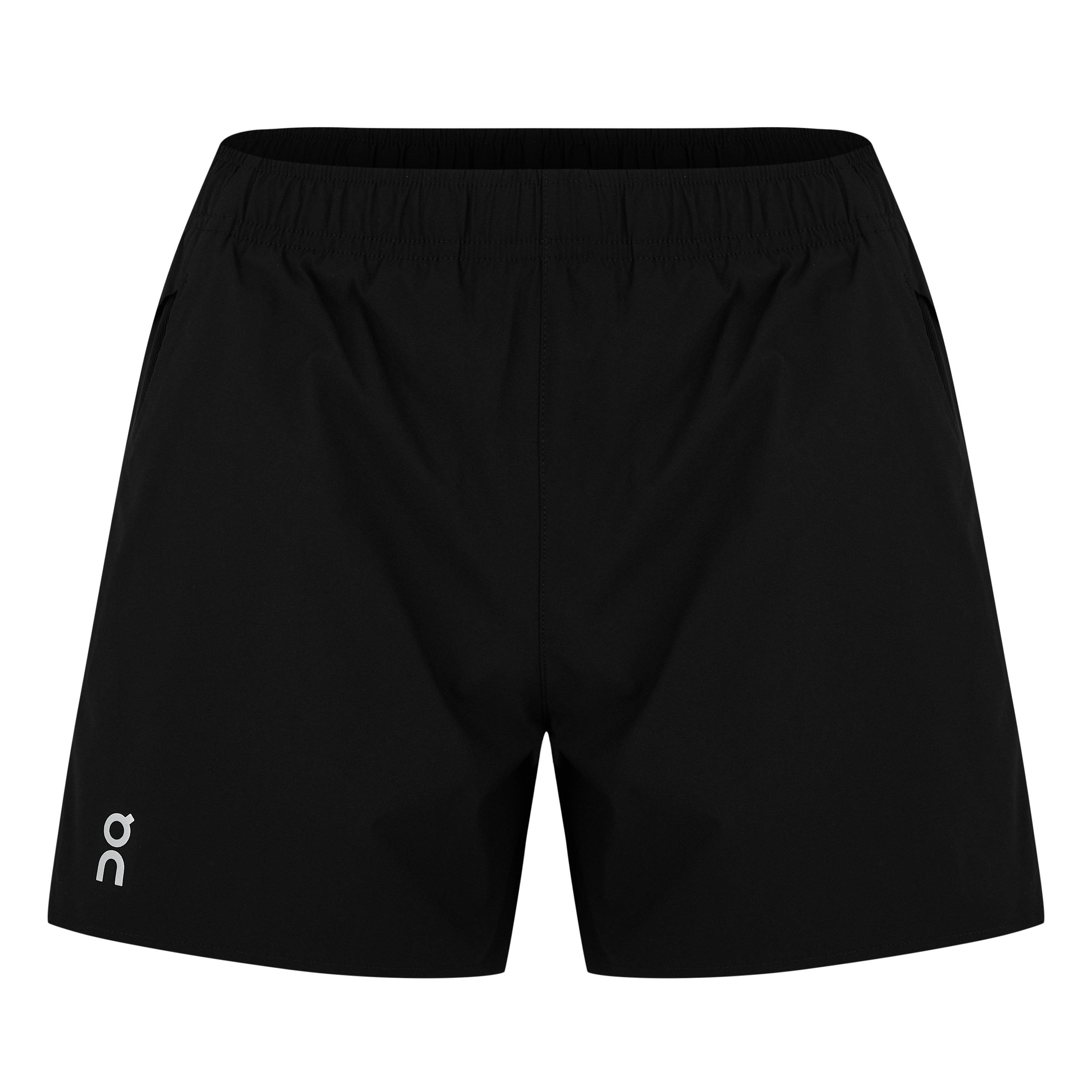 Black - On - Essential Women's Running Shorts - 1