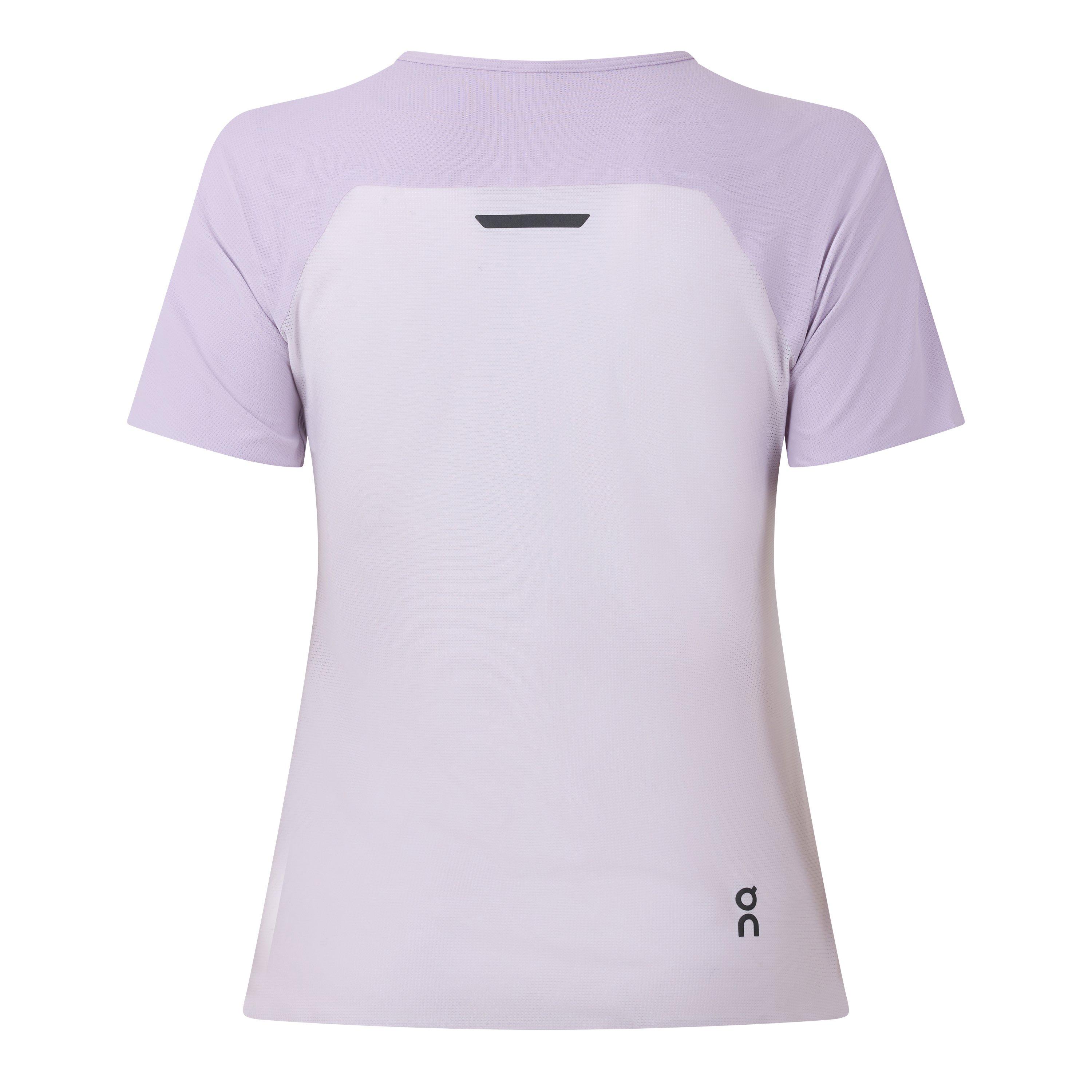 Foxglove/Orchid - On - Women's Performance Short Sleeve Running T-Shirt - 2