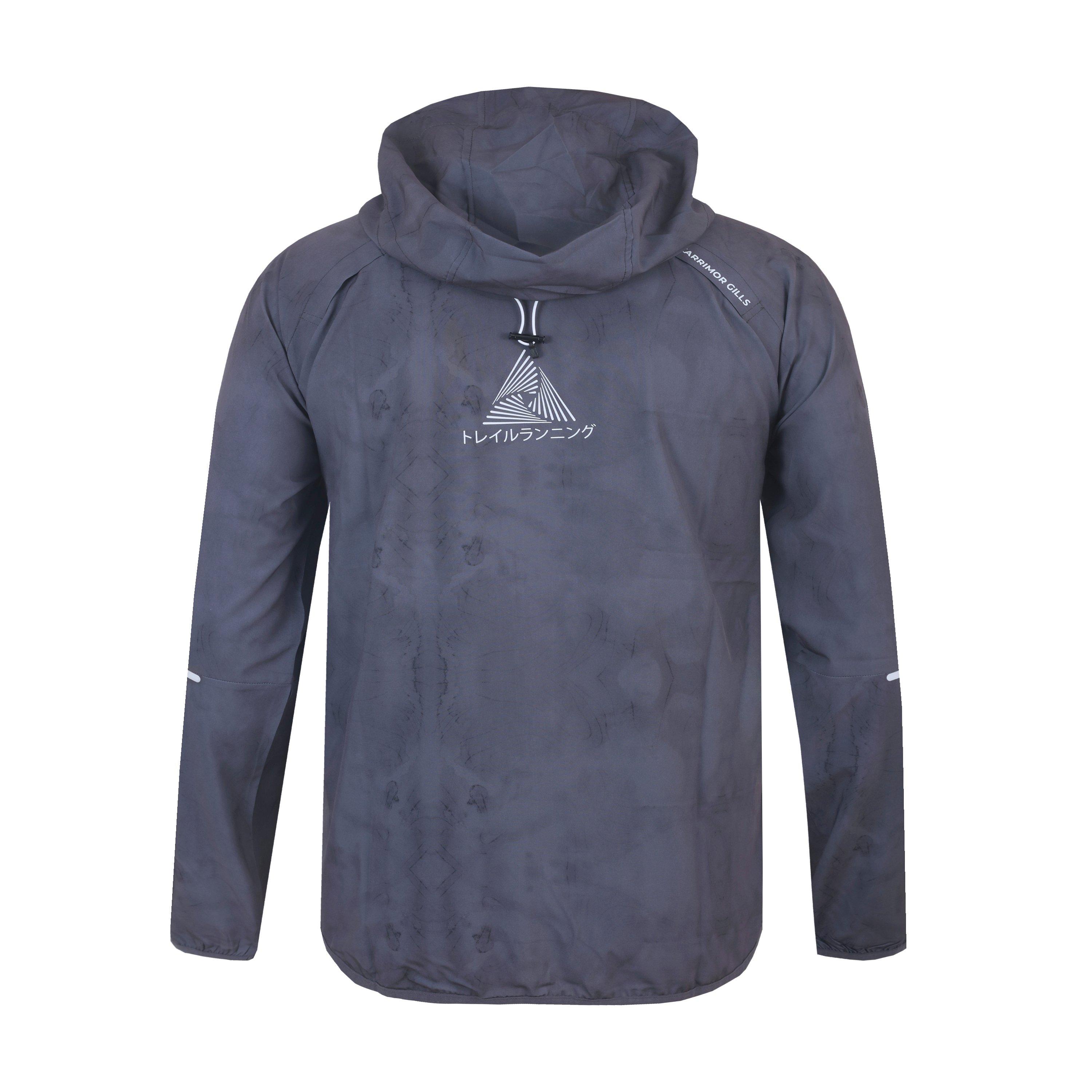 Karrimor Men's Weather-Resistant Reflective Long Sleeve Full Zip Slim ...