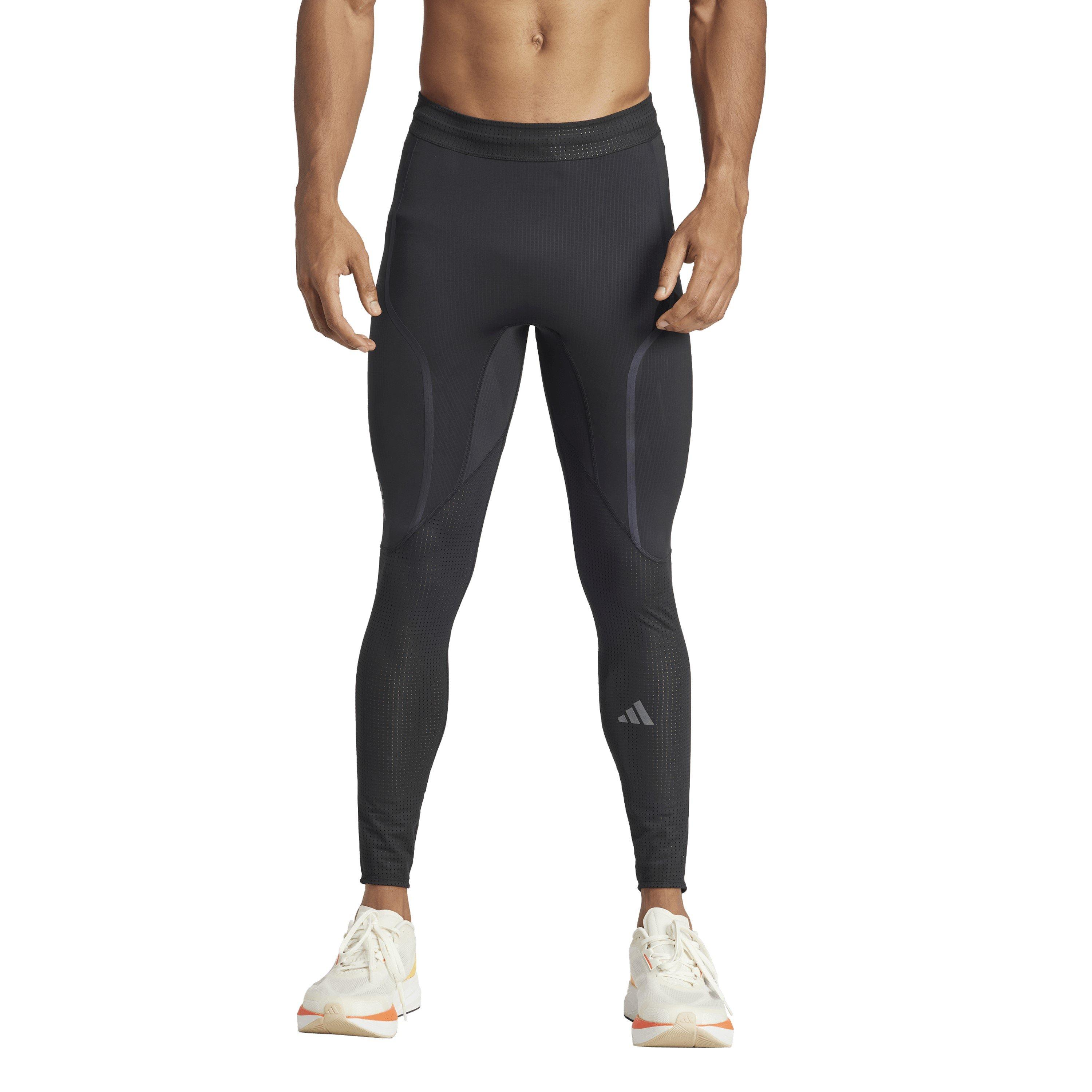 Schwarz - adidas - Adizero L Tgt M Running Tight Mens - 2