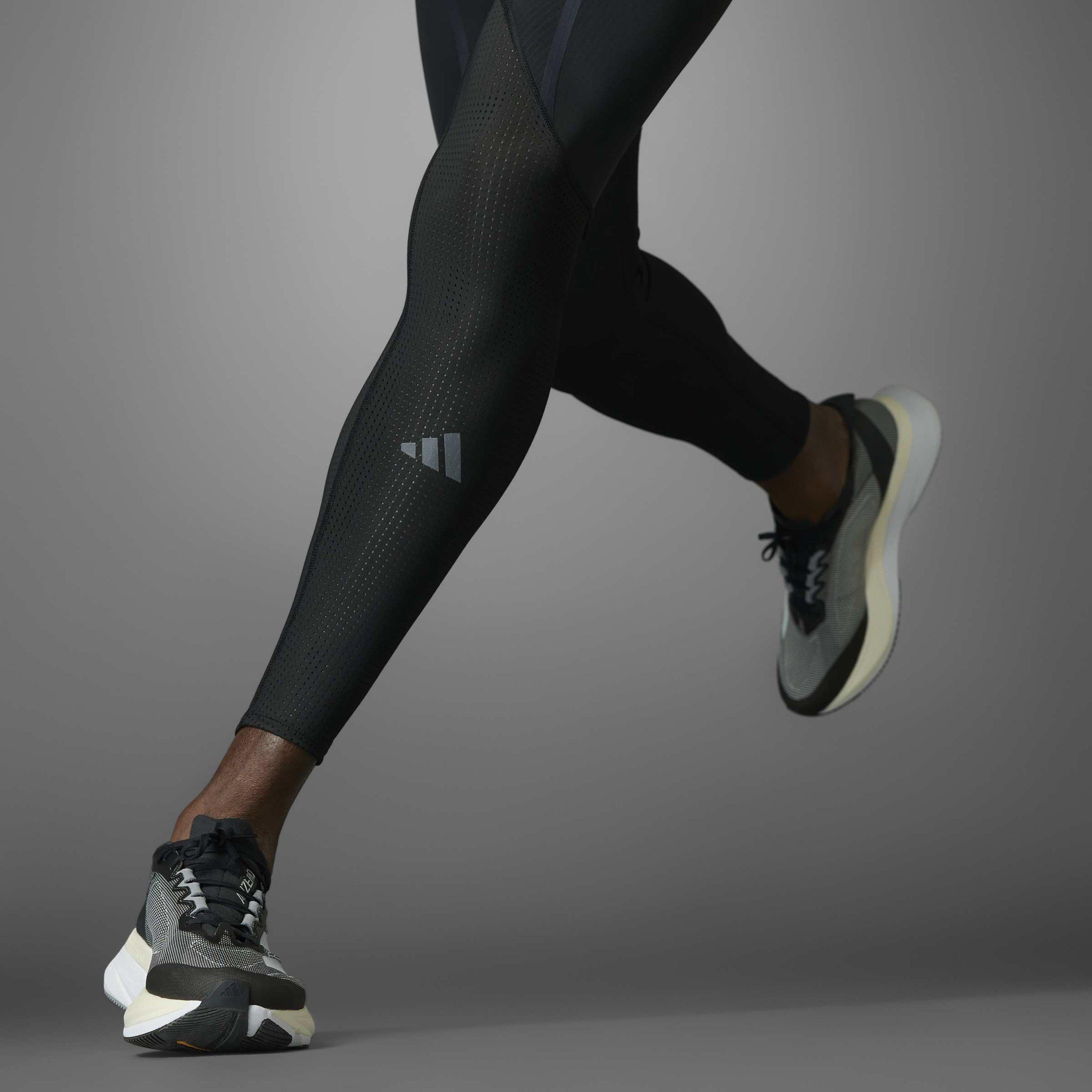 Schwarz - adidas - Adizero L Tgt M Running Tight Mens - 13