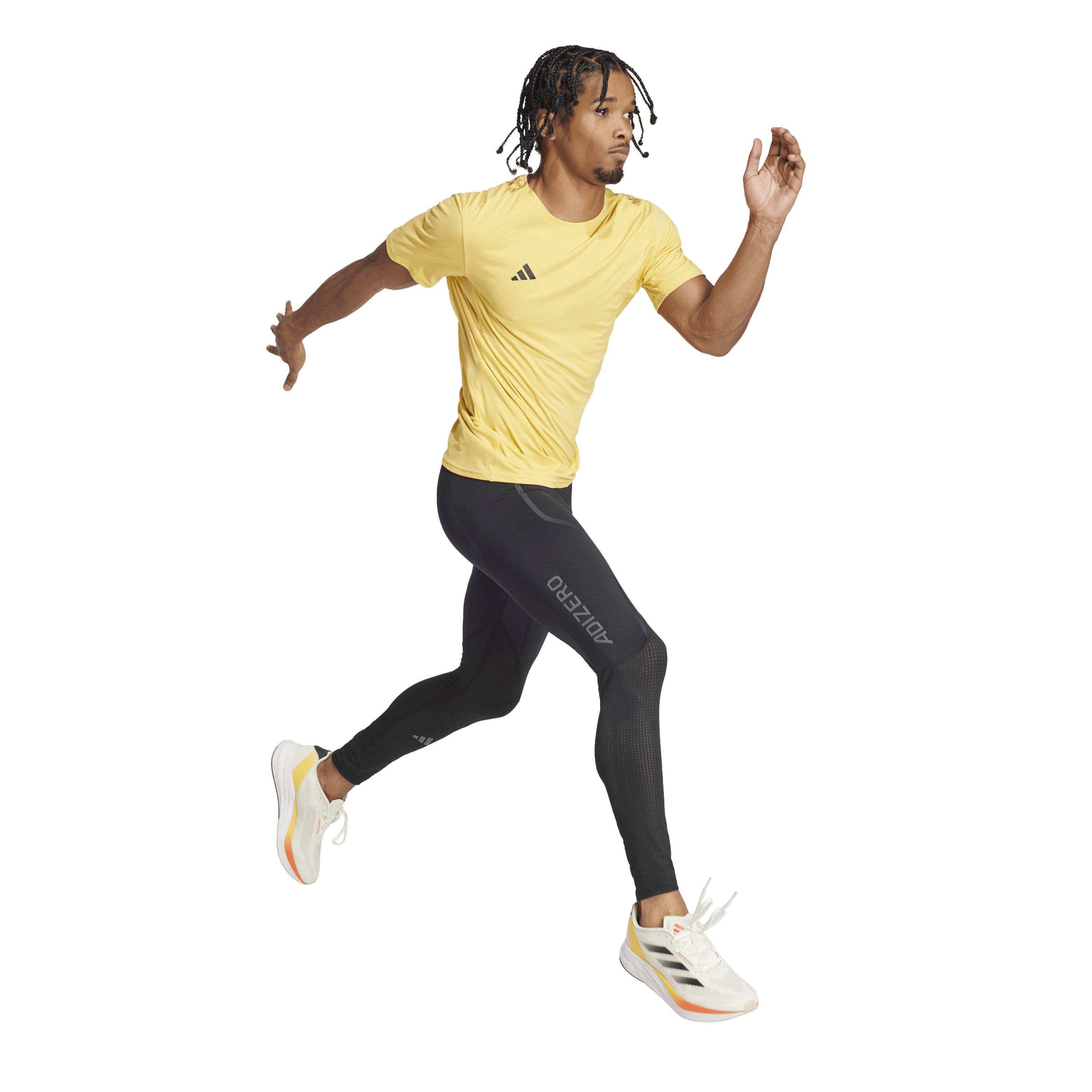 Schwarz - adidas - Adizero L Tgt M Running Tight Mens - 4