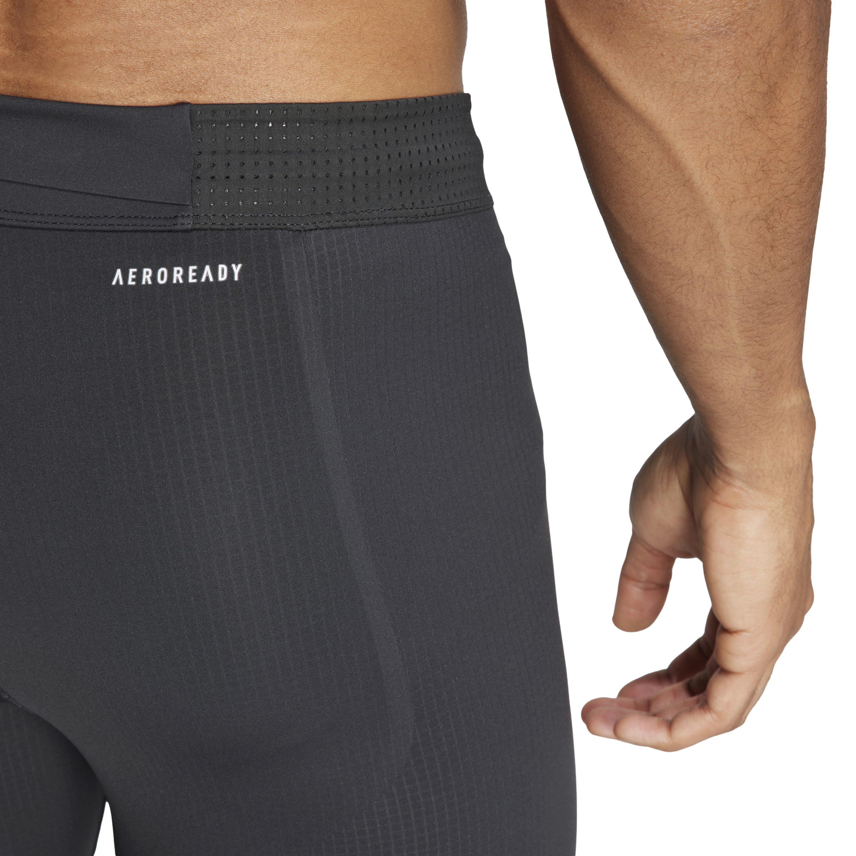 Schwarz - adidas - Adizero L Tgt M Running Tight Mens - 5