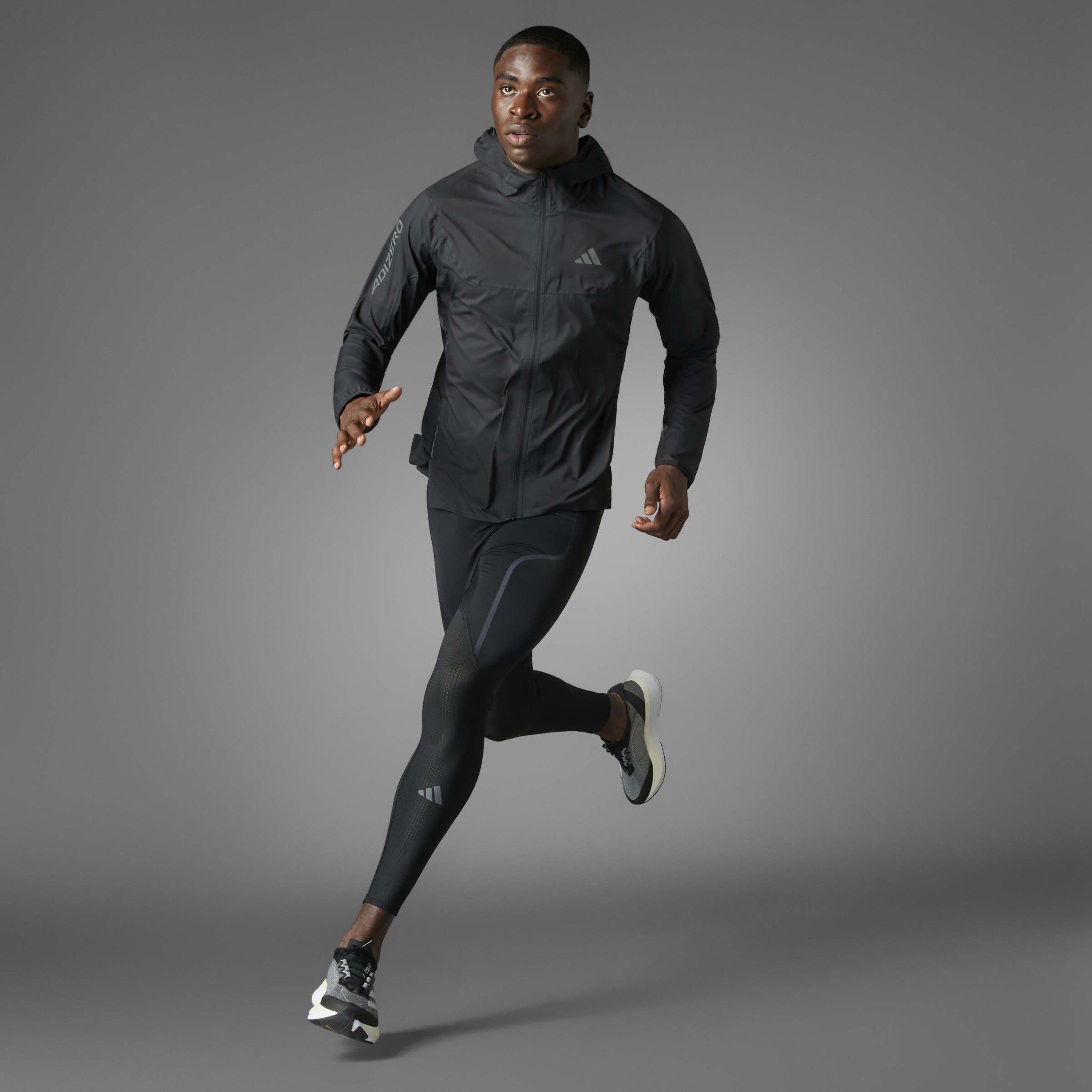 Schwarz - adidas - Adizero L Tgt M Running Tight Mens - 7