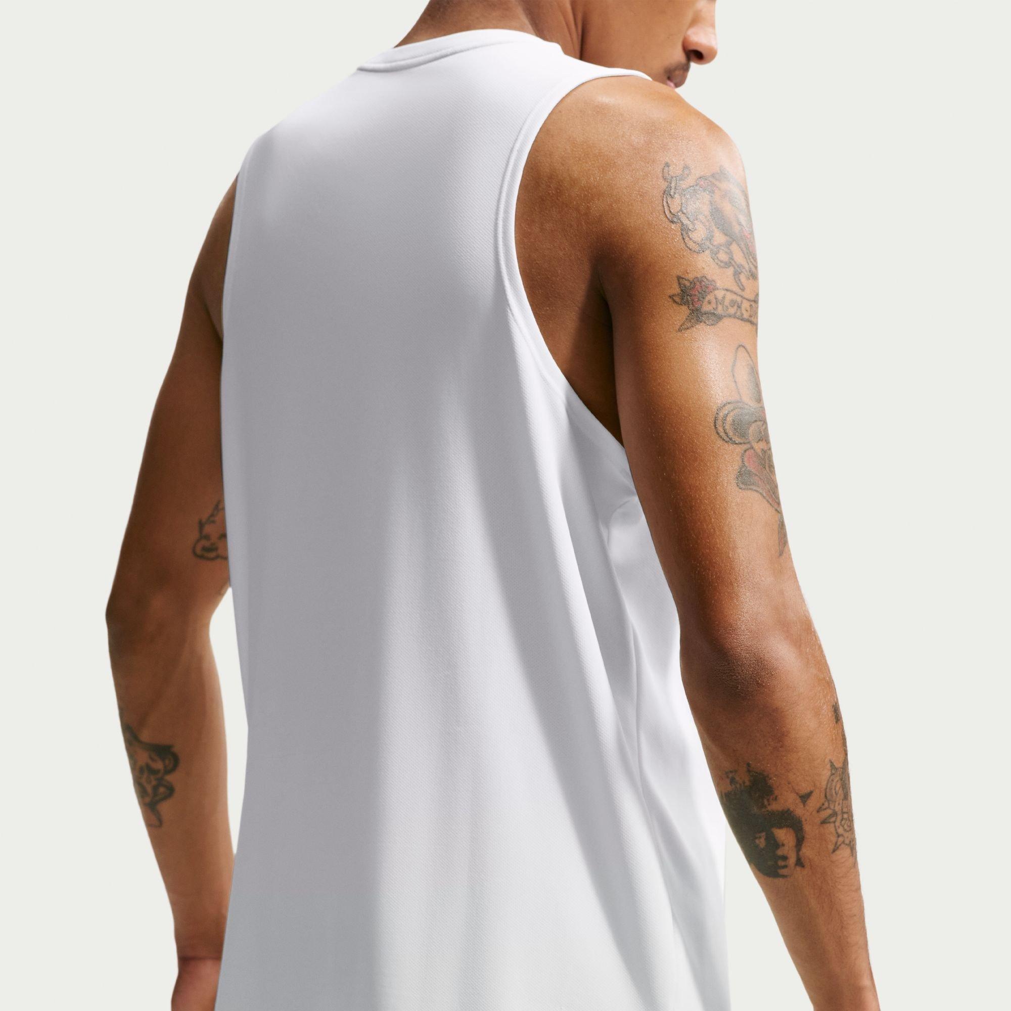 White - Nike - Men's Performance Running Vest - 2