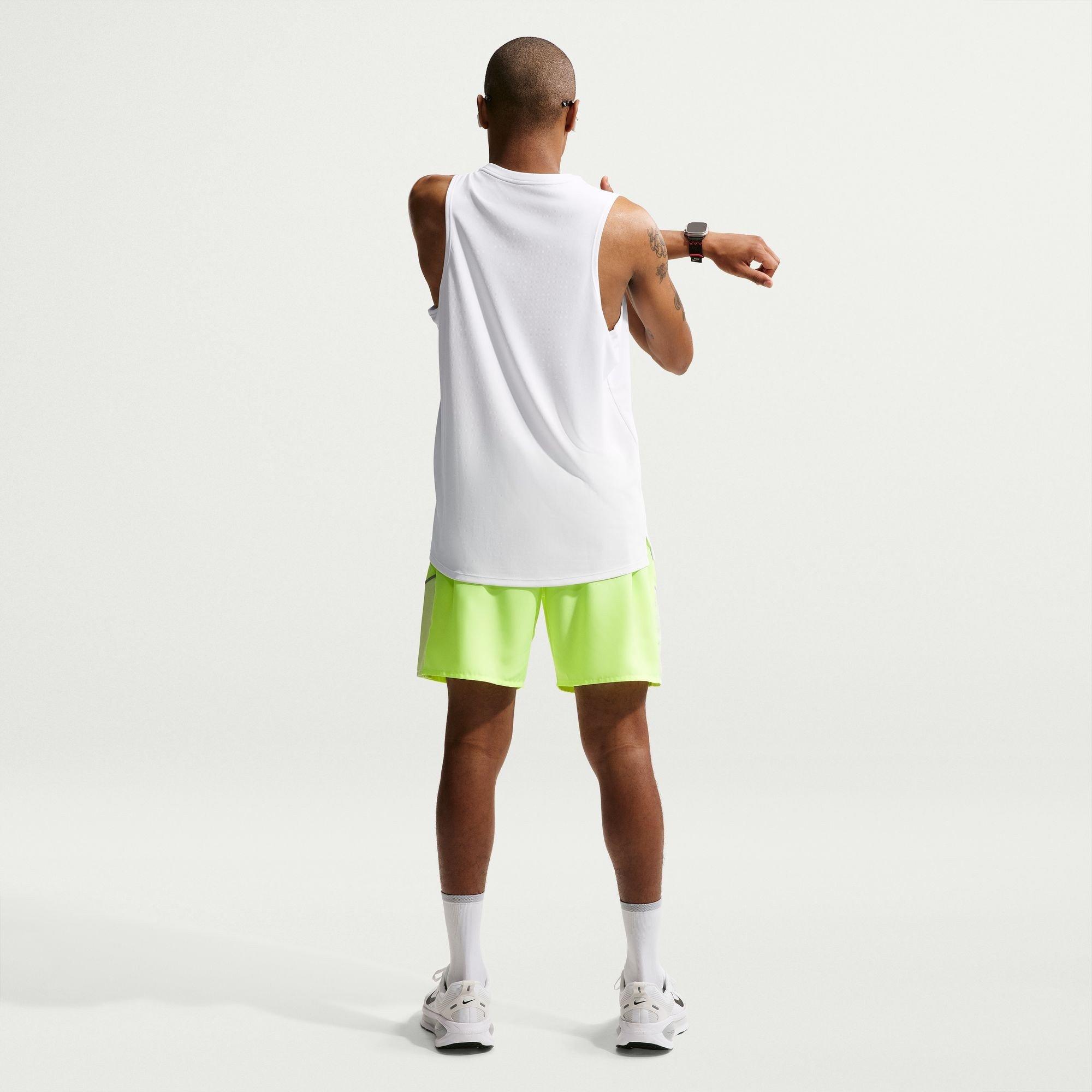 White - Nike - Men's Performance Running Vest - 5