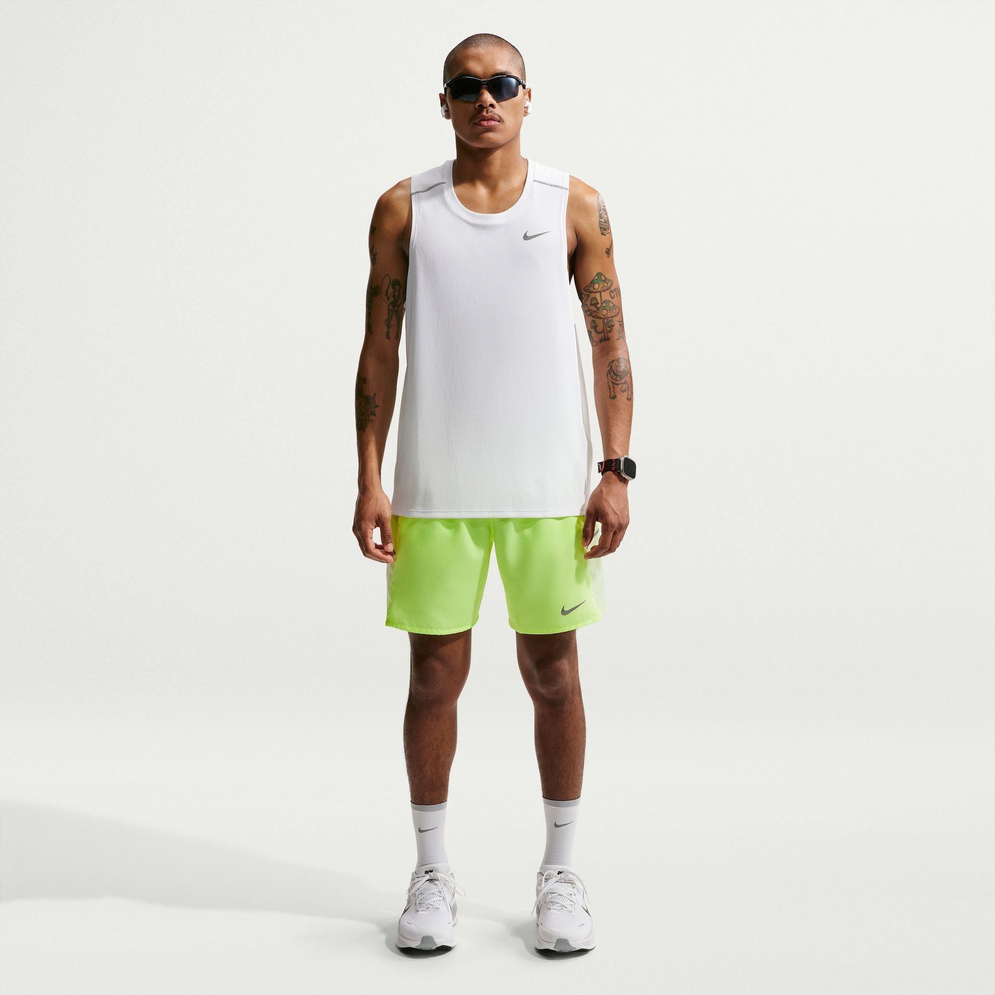 White - Nike - Men's Performance Running Vest - 6