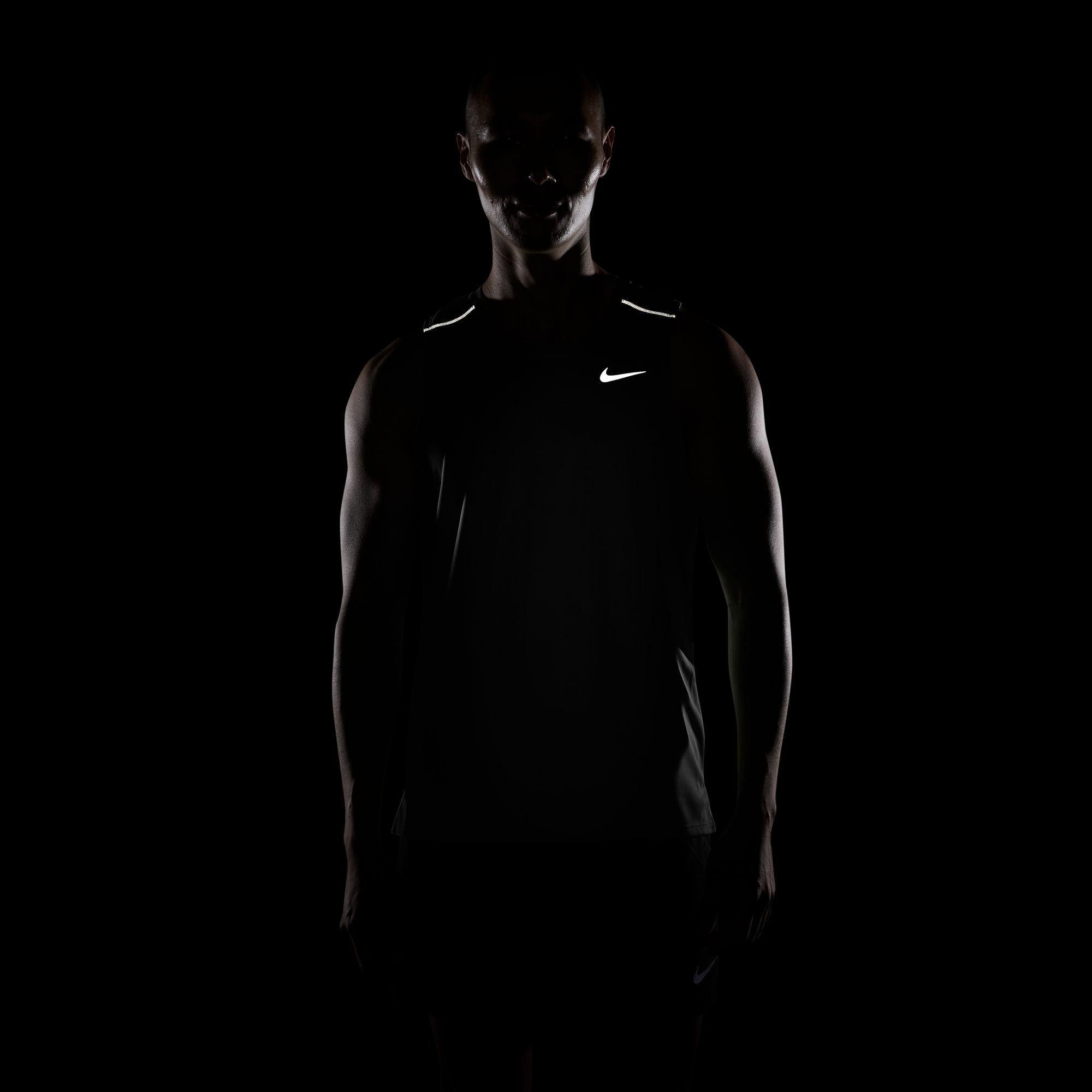 Black - Nike - Men's Performance Running Vest - 4