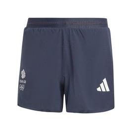 adidas Team GB adizero Running 3-inch Split Shorts Mens