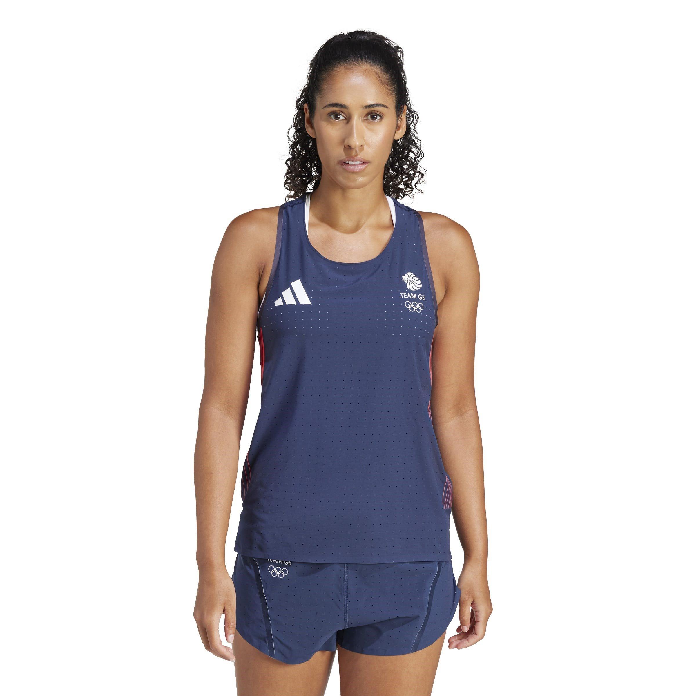 Legend Ink - adidas - Team GB Adizero Running Tank Top Womens - 2