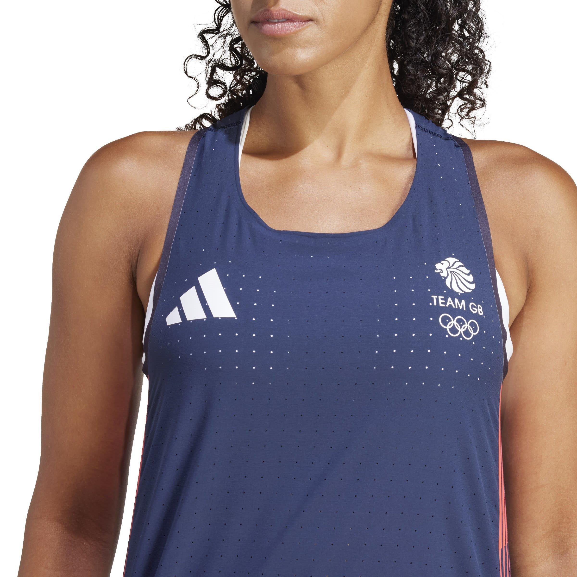 Legend Ink - adidas - Team GB Adizero Running Tank Top Womens - 6