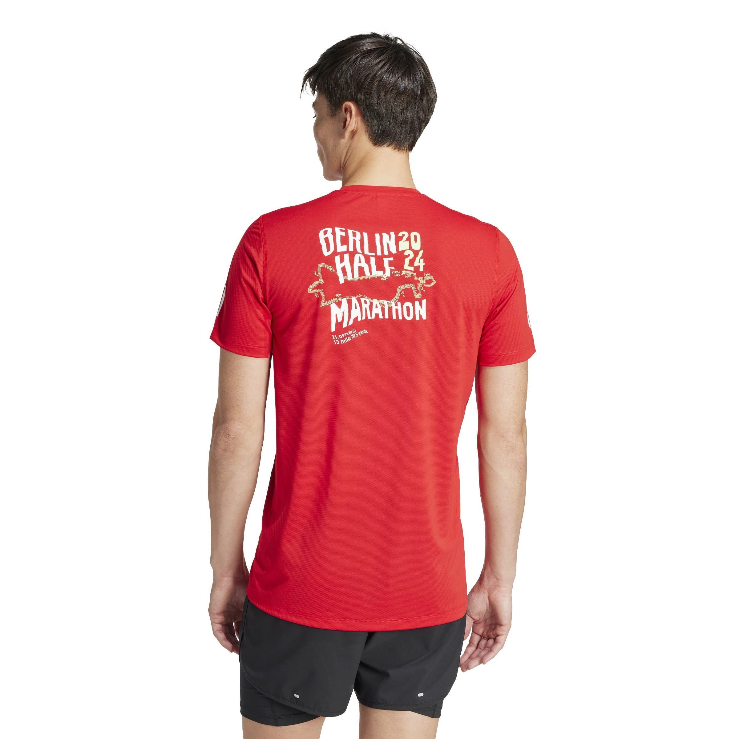 Besser Rot - adidas - Berlin Half Marathon Event T-Shirt Adults - 3