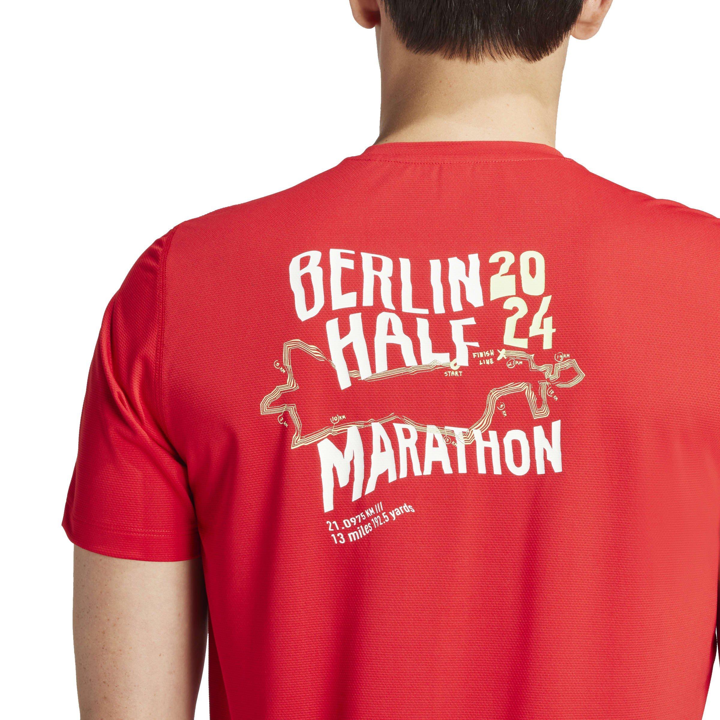 Besser Rot - adidas - Berlin Half Marathon Event T-Shirt Adults - 6
