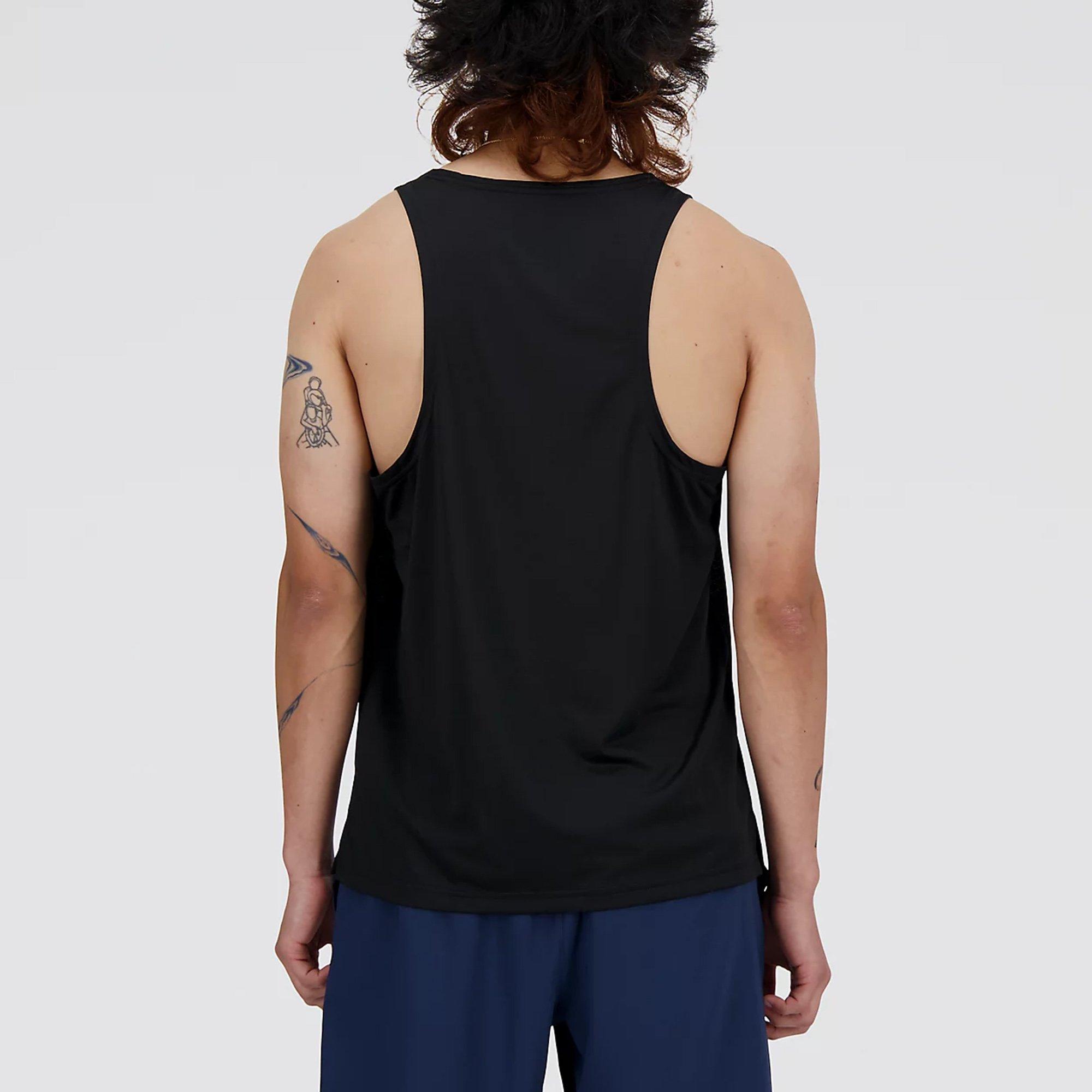 Black - New Balance - Sport Essentials Mens Performance Singlet - 2