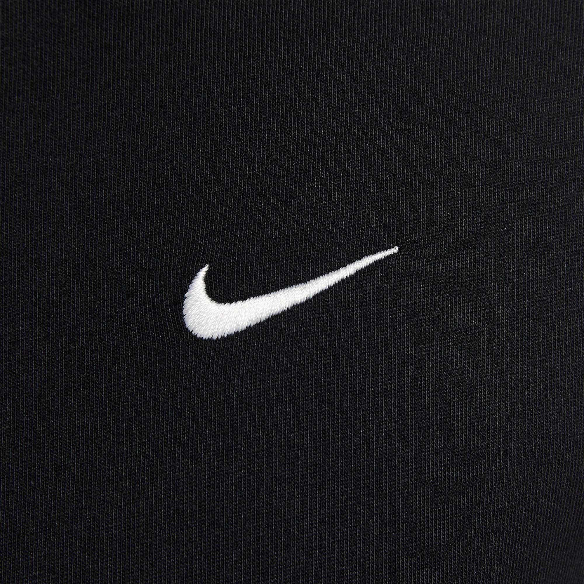 Black/Sail - Nike - Sportswear Essential Womens Short-Sleeve Polo Dress - 4
