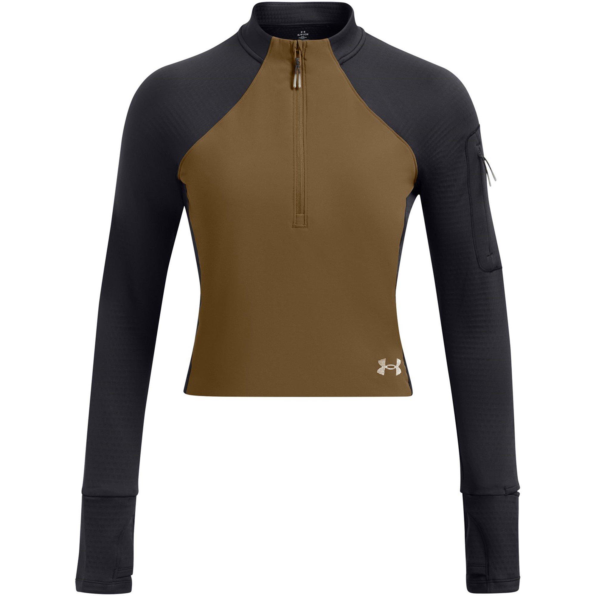 Gray - Under Armour - Women's Trail Run Long-Sleeve Performance Running Top - 1