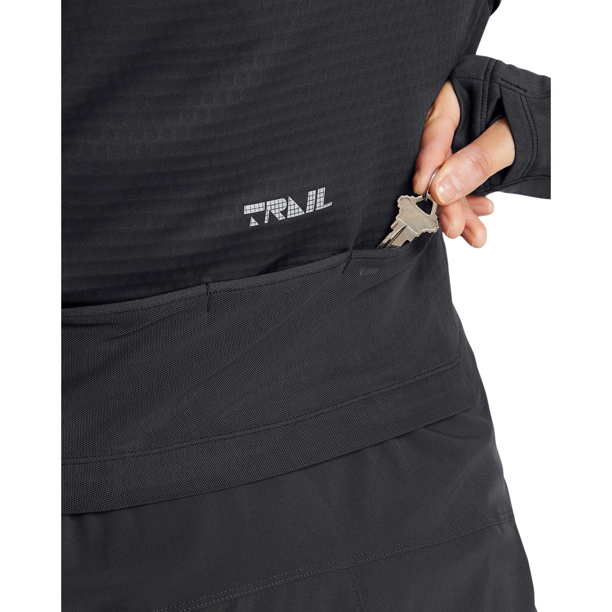 Gray - Under Armour - Trail Run Long-Sleeve Performance Running Top - 5